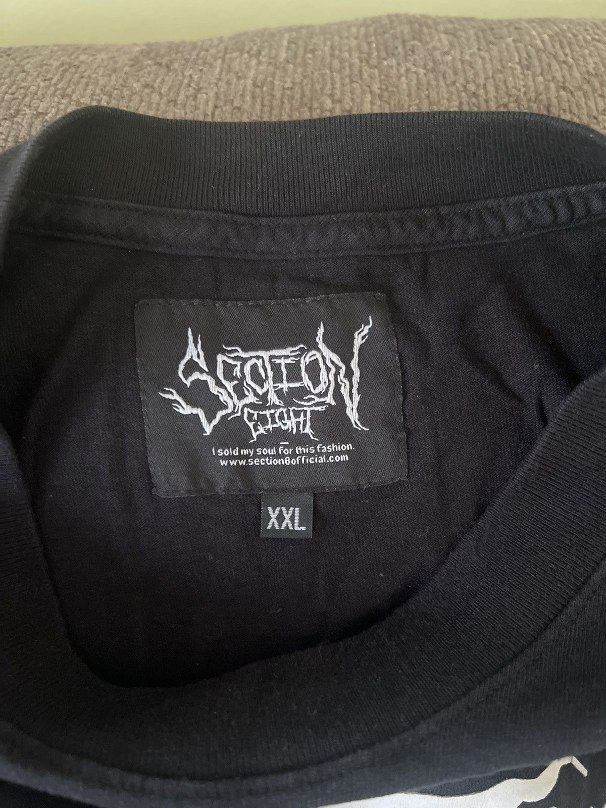 Section 8 Section Eight Crown Of Thorns Tee Size US XXL / EU 58 / 5 - 6 Thumbnail