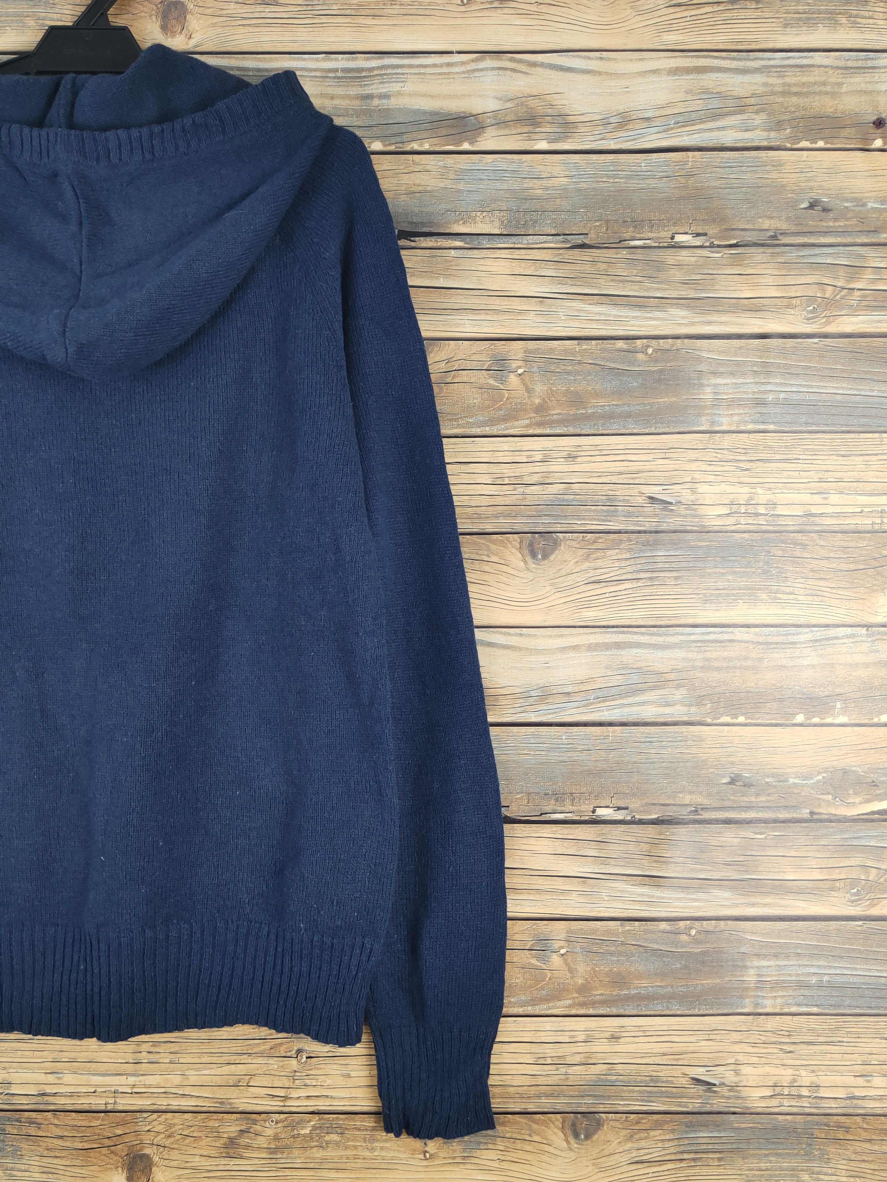 Gap Gap lambwool Navy 1969 Hoodie Knitwear Sweatshirts #W1661 Size US S / EU 44-46 / 1 - 9 Thumbnail