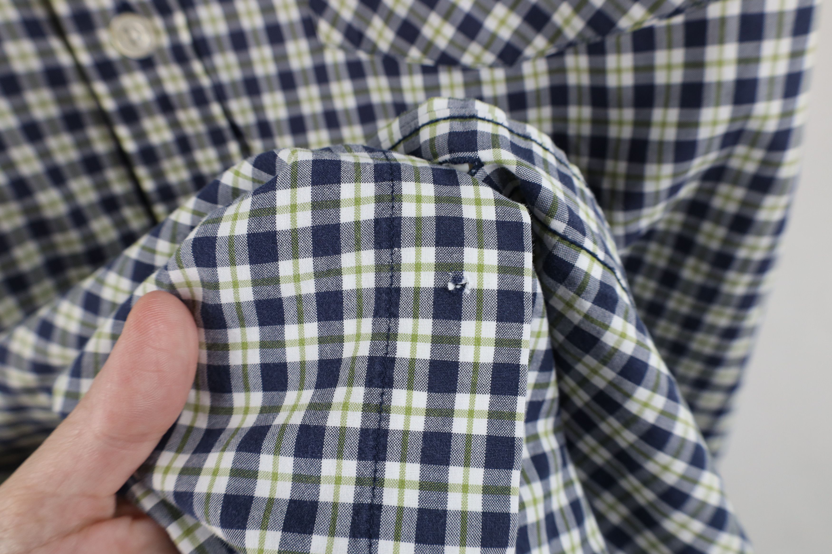 Carhartt × Vintage Vintage Carhartt Short Sleeve Collared Button Shirt Plaid Size US L / EU 52-54 / 3 - 8 Thumbnail