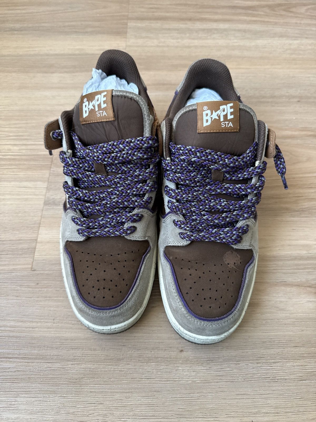 Bape Brown Sued Sk8 Sta Size US 11 / EU 44 - 3 Thumbnail