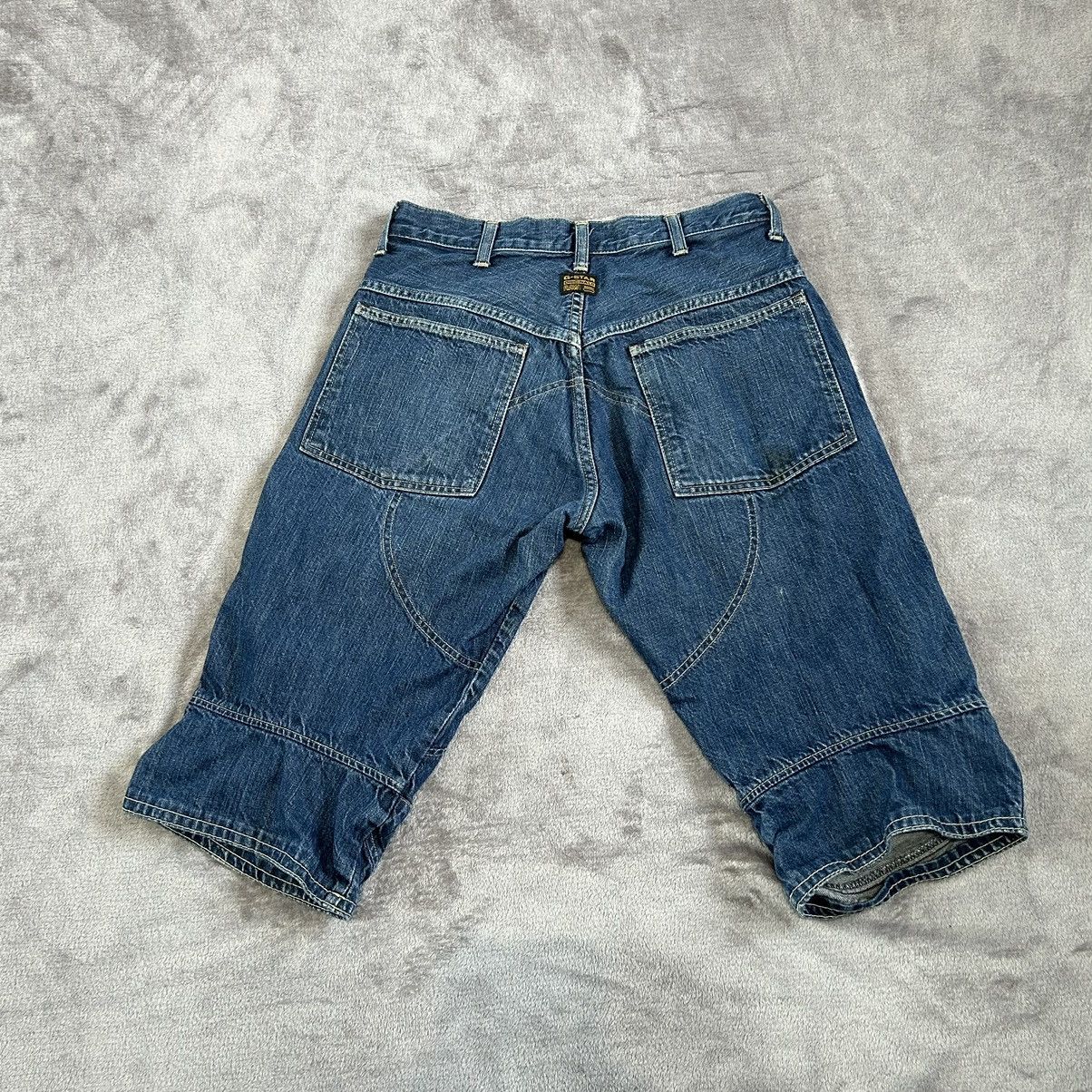 G-Star Navy G star shirts jorts mini logo denim pants Size US 31 - 2 Thumbnail
