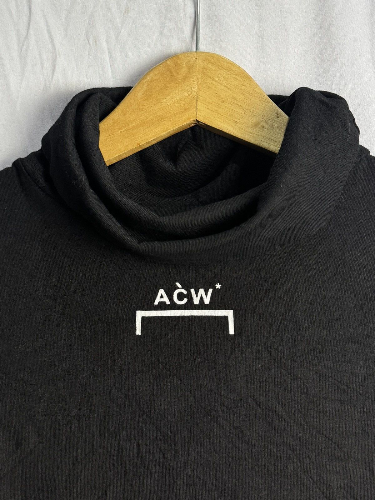 A-COLD-WALL* ACW Long Sleeve Back Zipper Archive Styled Turtleneck Size US XL / EU 56 / 4 - 4 Thumbnail