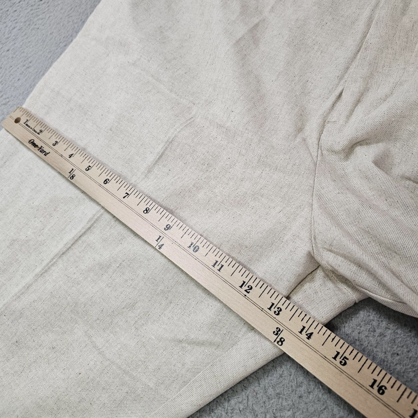 Abercrombie & Fitch Abercrombie & Fitch Dress Pants Mens 38x30 Beige Classic Fit Flat Front Size US 38 / EU 54 - 7 Thumbnail