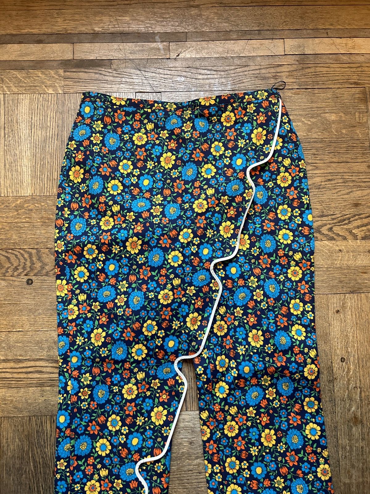 Balenciaga Spring 2018 Runway Floral Layered Trousers Size US 34 / EU 50 - 2 Thumbnail