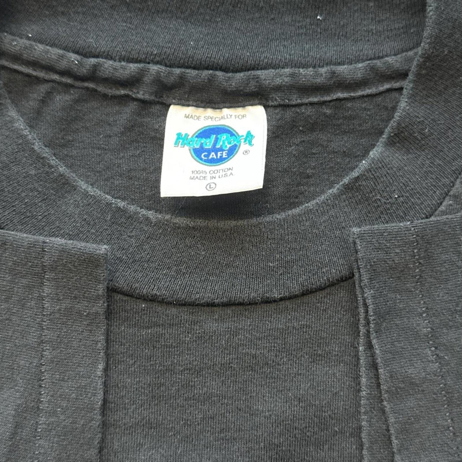 Hard Rock Cafe Hard Rock Cafe Honolulu Vintage 90's Single Stitch T-Shirt Size US L / EU 52-54 / 3 - 4 Thumbnail