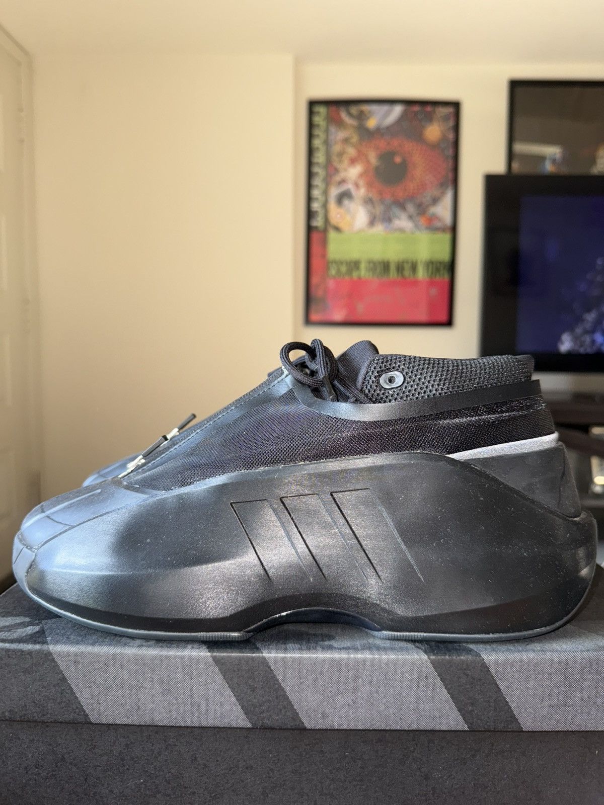 Adidas Crazy IIInfinity 'Triple Black Size US 10 / EU 43 - 3 Thumbnail