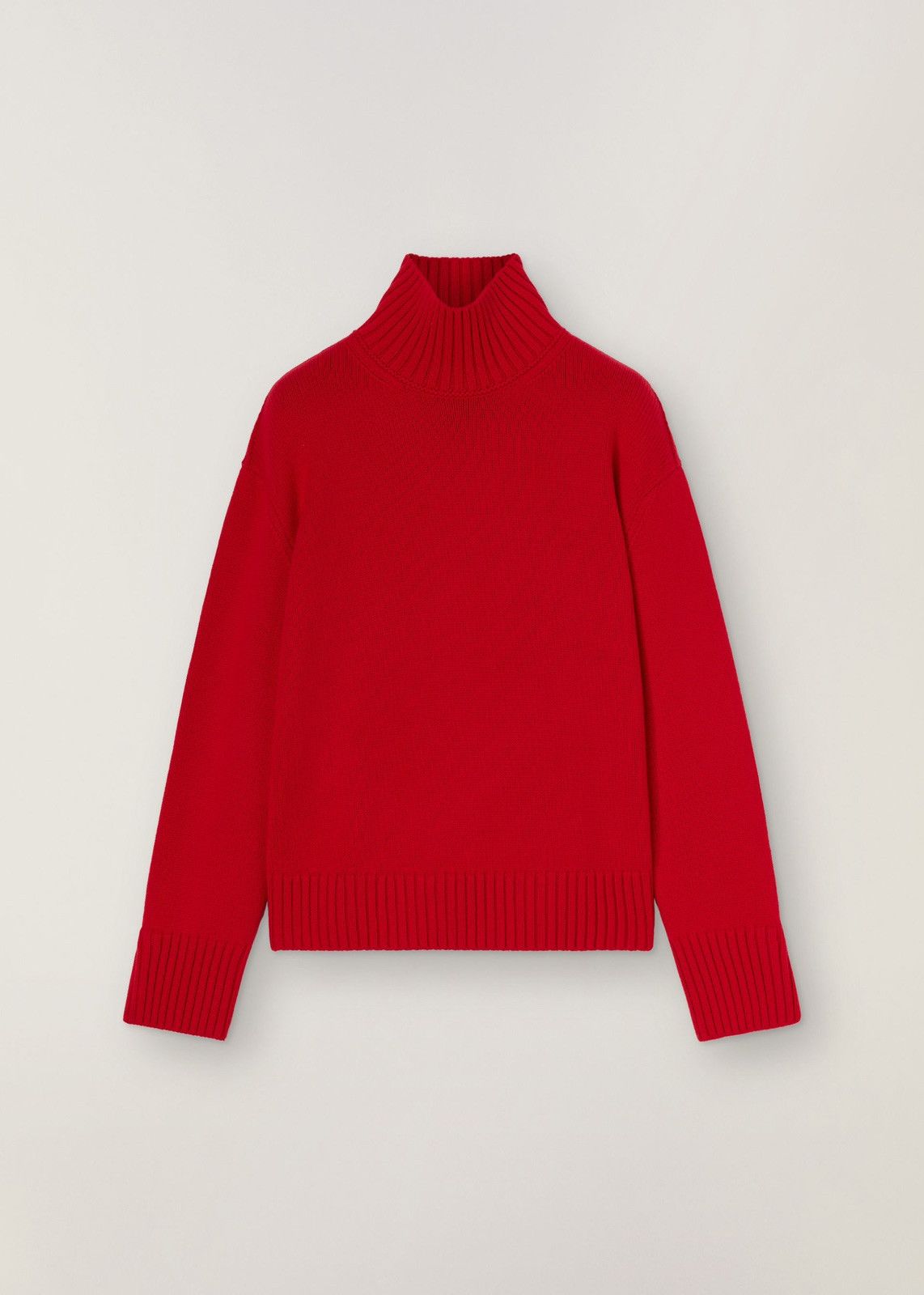 Loro Piana o1srvl11e0125 Parksville High-Neck Sweater in Red Size M / US 6-8 / IT 42-44 - 1 Preview