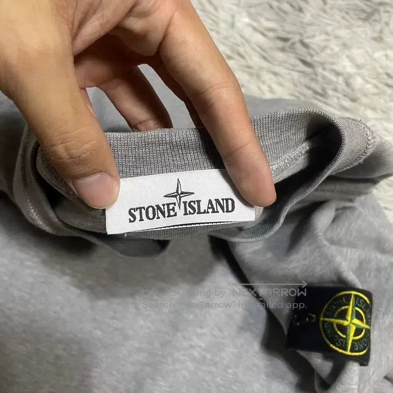 Stone Island Stone Island Round neck sweater basic sweater gray M code Size US M / EU 48-50 / 2 - 4 Thumbnail