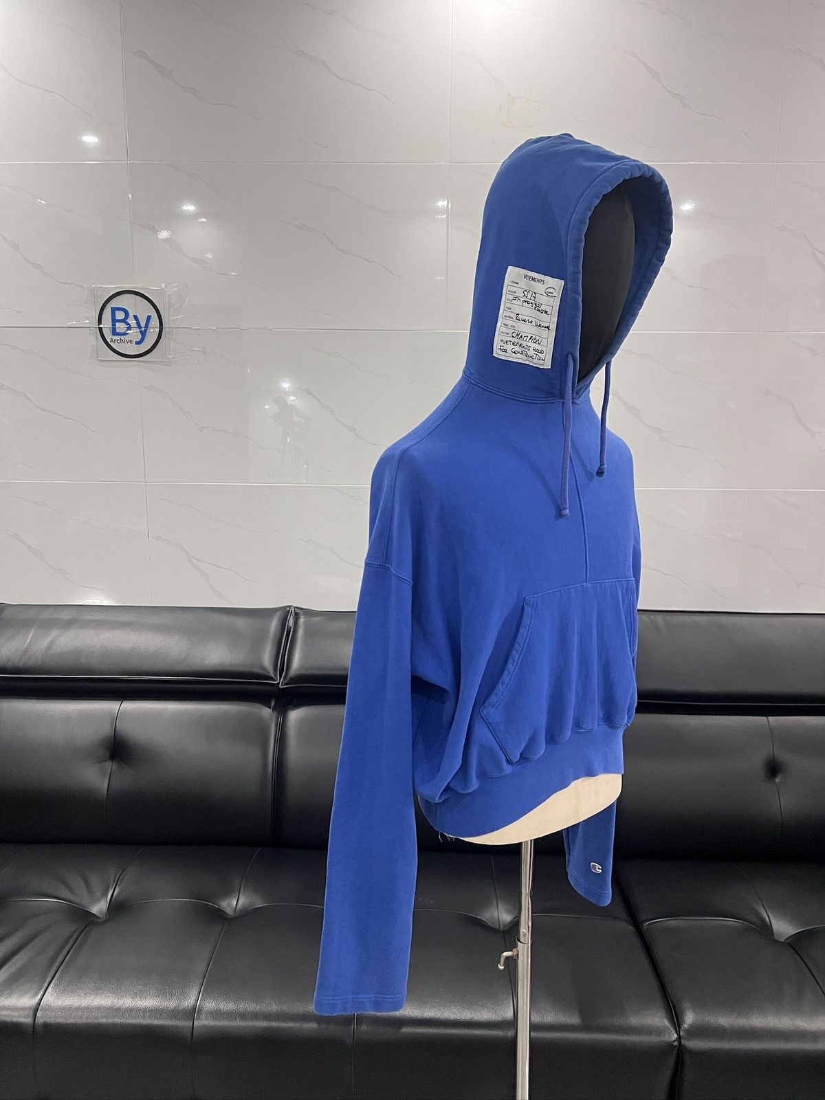 Champion × Vetements Vetements x Champion SS17 In Progress Hoodie