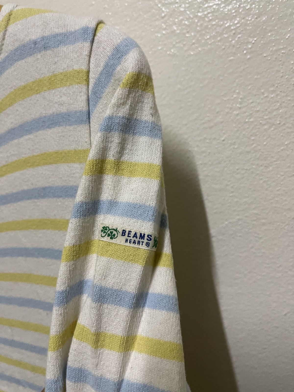 Beams Plus × Japanese Brand Beams Heart Boat Neck Stripe T Shirt Size S / US 4 / IT 40 - 5 Thumbnail