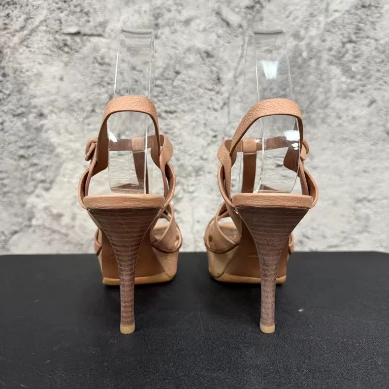 Saint Laurent Paris Saint Laurent High Heel Sandals Size 36-2507 Size US 6 / IT 36 - 1 Thumbnail