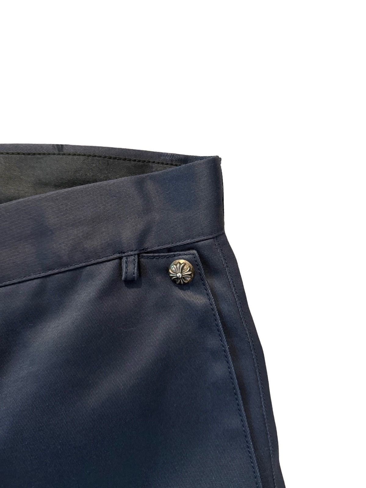 Chrome Hearts Navy Chino Shorts FLAWLESS Size US 32 / EU 48 - 3 Thumbnail