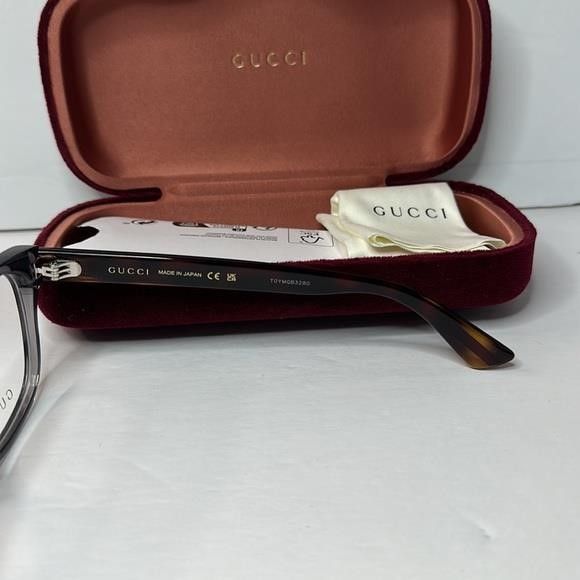 Gucci Auth - Gucci's GG0004ON soft lines across frames front.Iconi Size ONE SIZE - 4 Thumbnail
