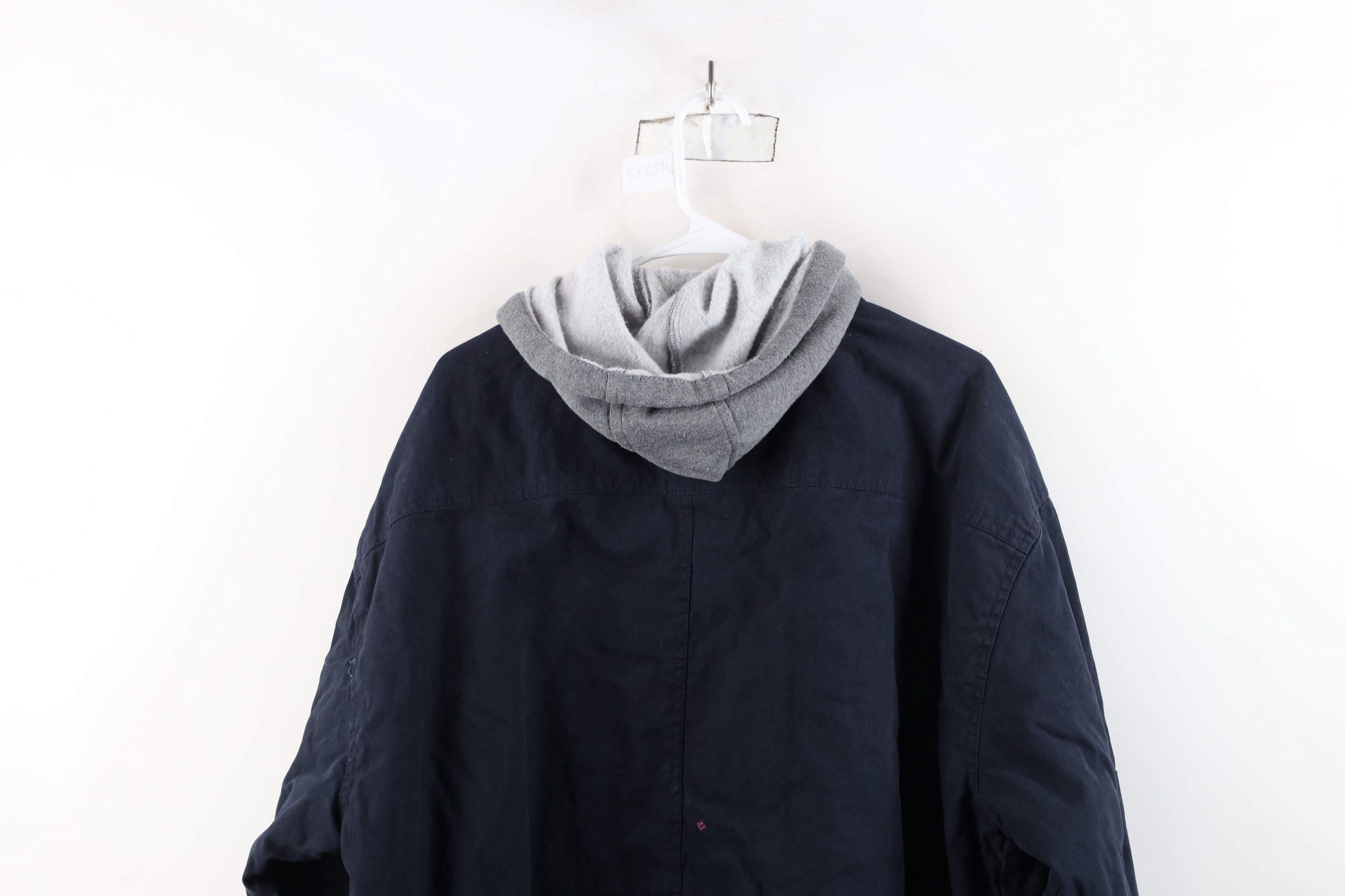 Dickies × Vintage Vintage Dickies Quilted Canvas Hooded Button Shirt Jacket Size US XXL / EU 58 / 5 - 14 Thumbnail