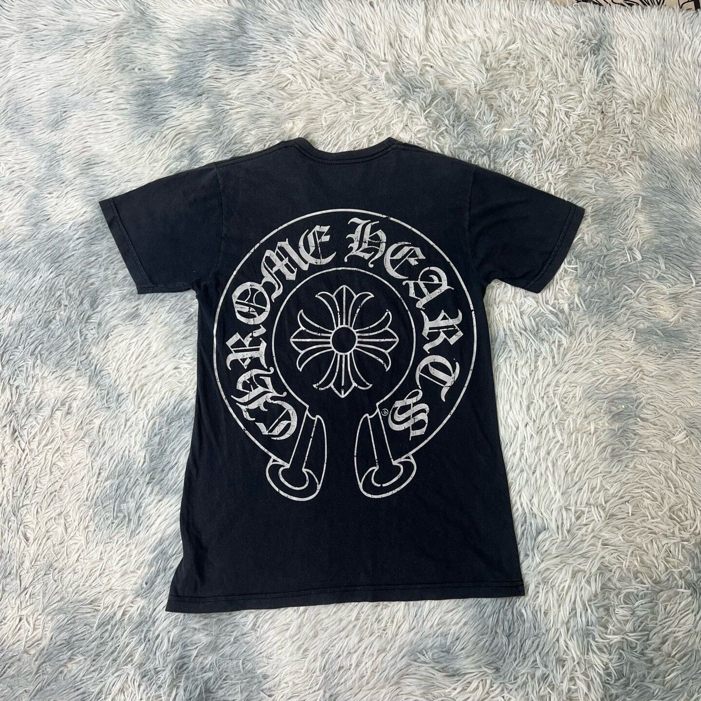Chrome Hearts ChromeHearts Distressed Short-Sleeve T-Shirt Size US M / EU 48-50 / 2 - 2 Thumbnail