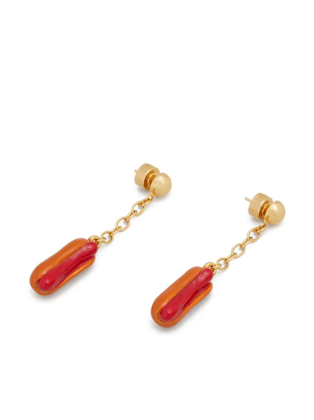 Marni o1w1db10824 Size: OS / Earrings in Gold Size ONE SIZE - 1 Thumbnail