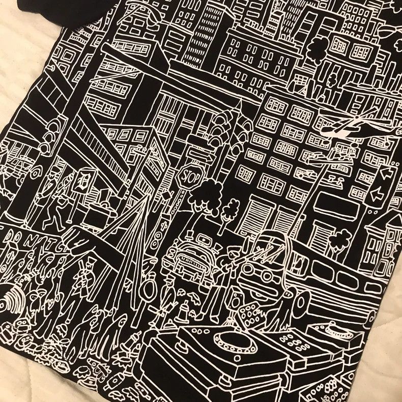 Junya Watanabe Junya watanabe 2018ss City Series Comic T-shirt Size US S / EU 44-46 / 1 - 4 Thumbnail