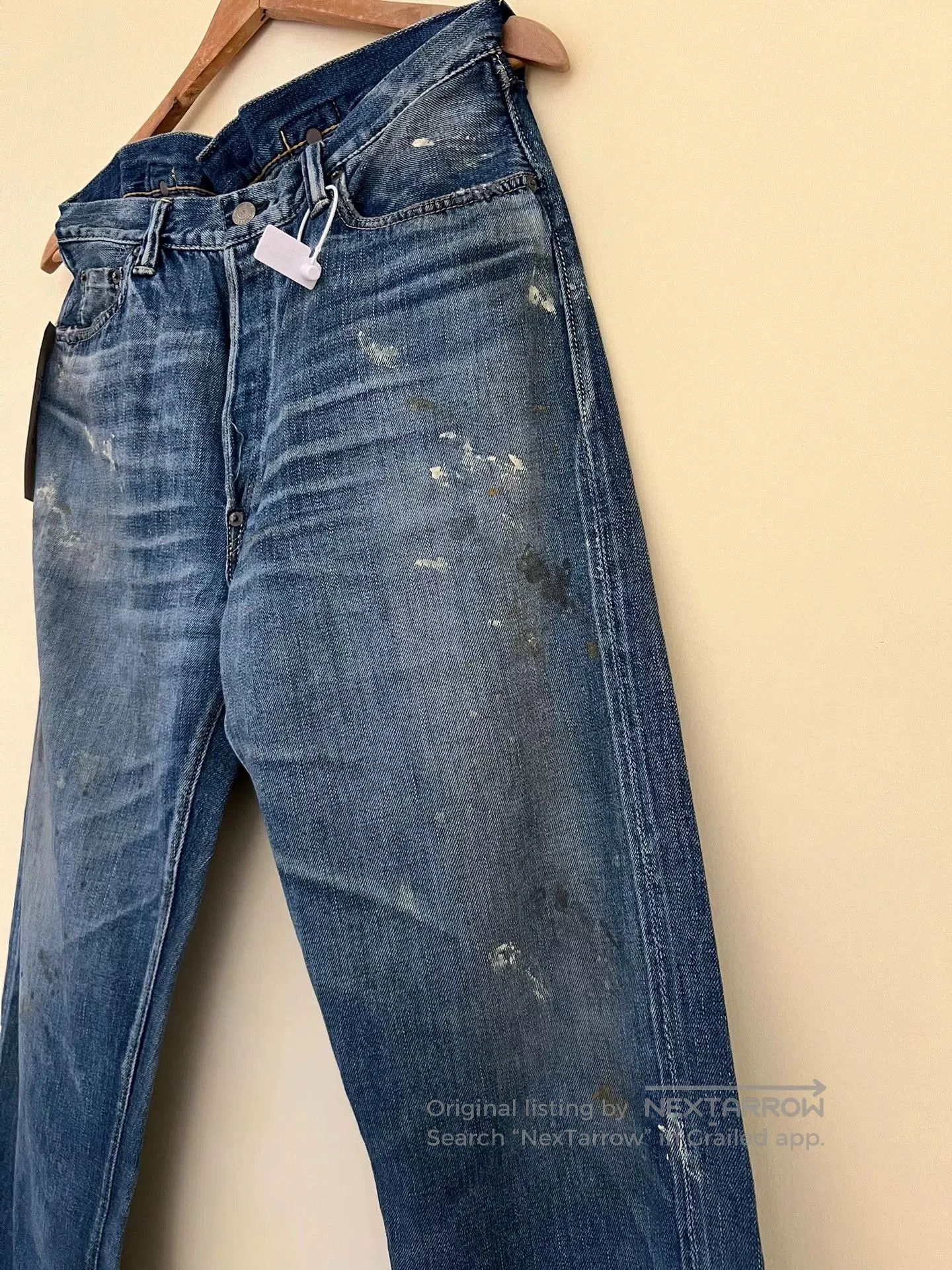 Full Count & Co. Fullcount 1126HW Denim Jeans for Men. Size US 36 / EU 52 - 8 Thumbnail