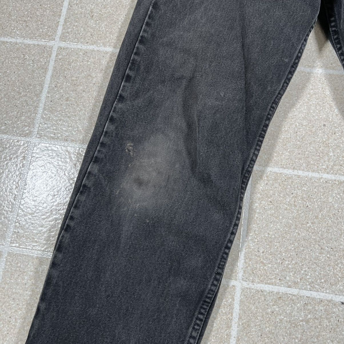 Levi's Vintage Levi’s 550 30x32 Black Orange Tab Jeans MADE IN USA Size US 30 / EU 46 - 10 Thumbnail