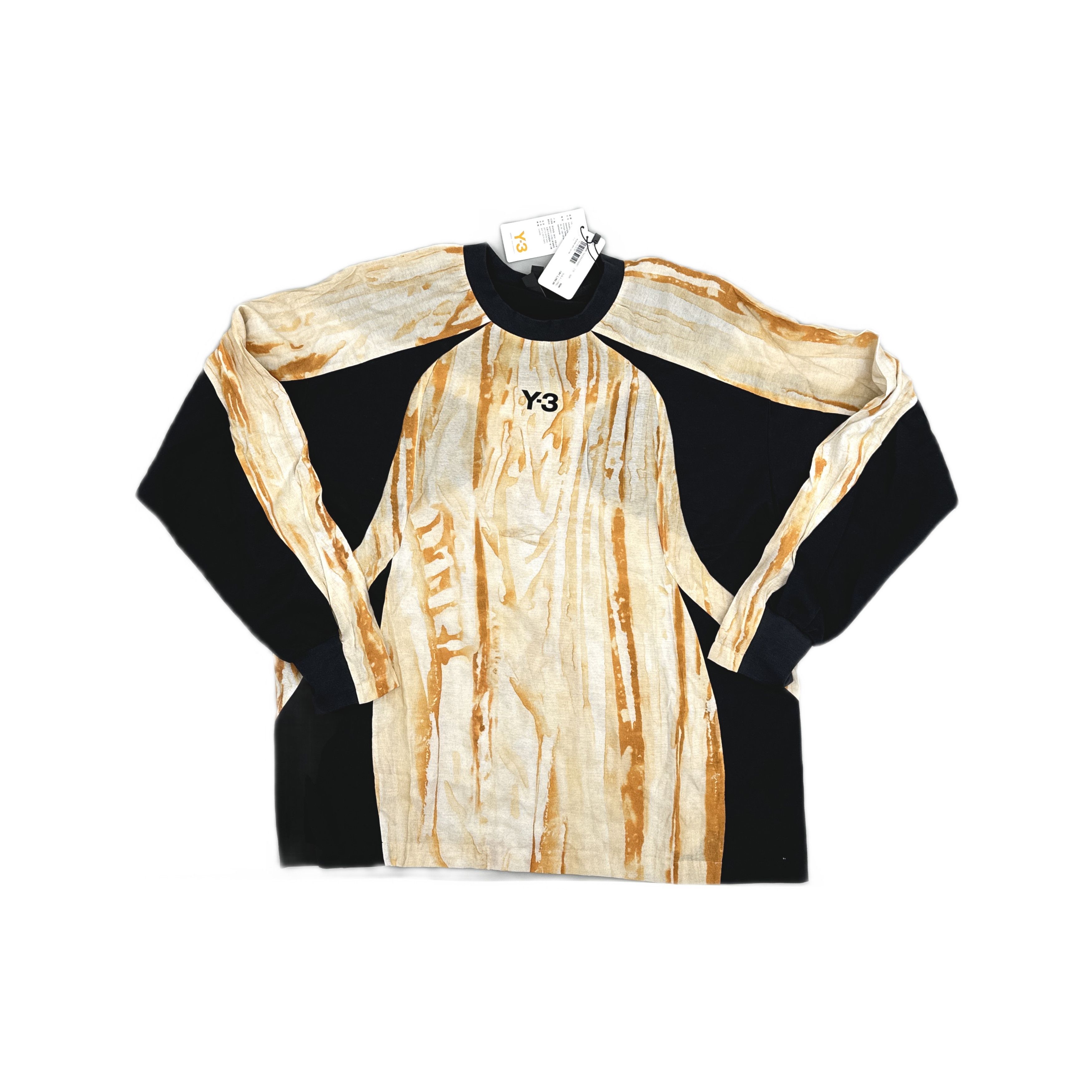 Y-3 Y-3 Rust Dye Long Sleeve T-Shirt Size M Size US M / EU 48-50 / 2 - 1 Thumbnail