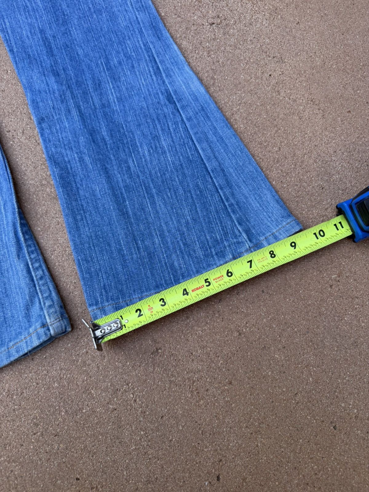 Levi's Vtg 70’s Levi’s 646 Orange Tab Bellbottom Flare Jeans 28x29 Size US 28 / EU 44 - 11 Thumbnail
