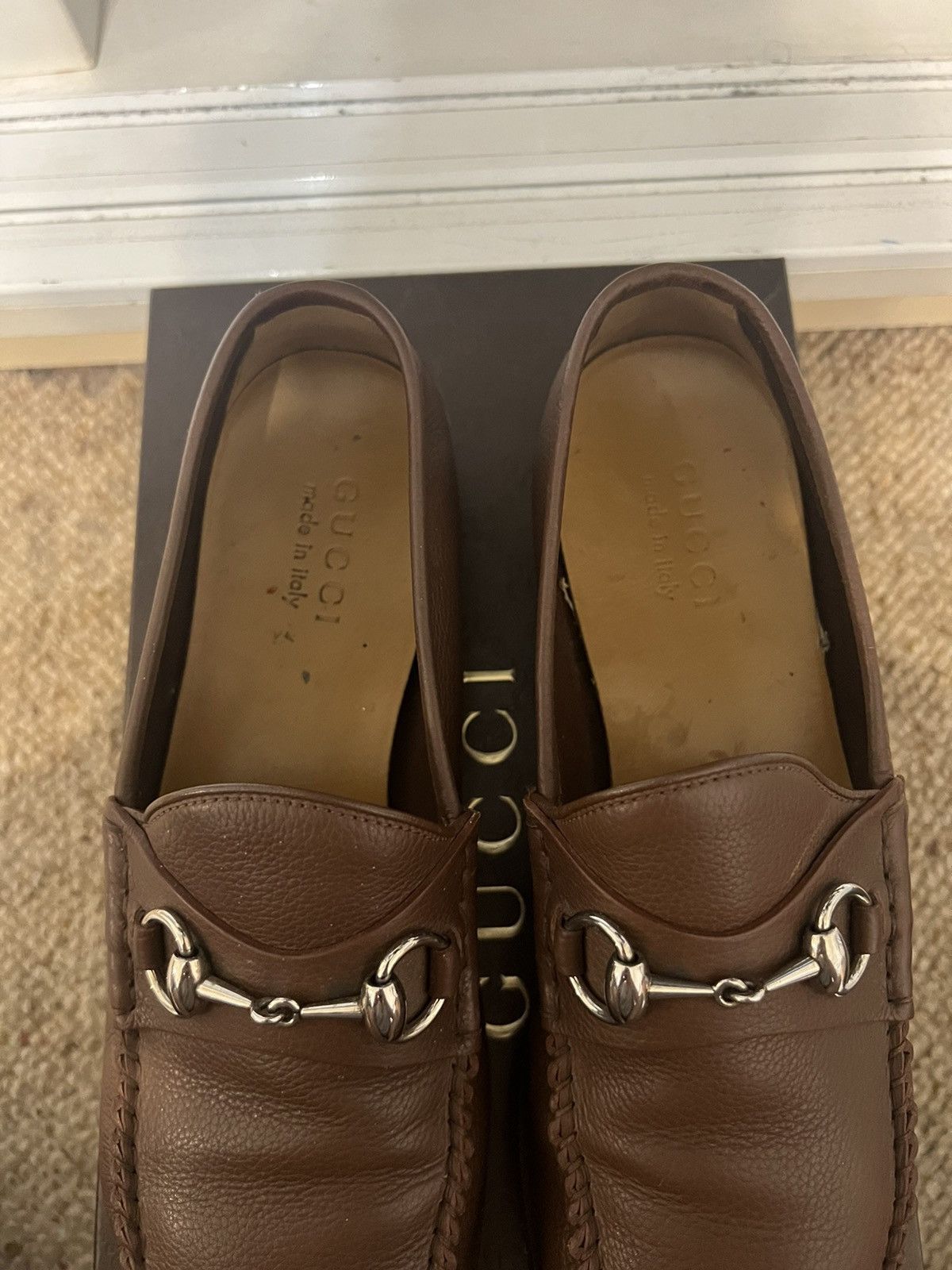 Gucci Gucci brown loafer Size US 9 / EU 42 - 2 Thumbnail