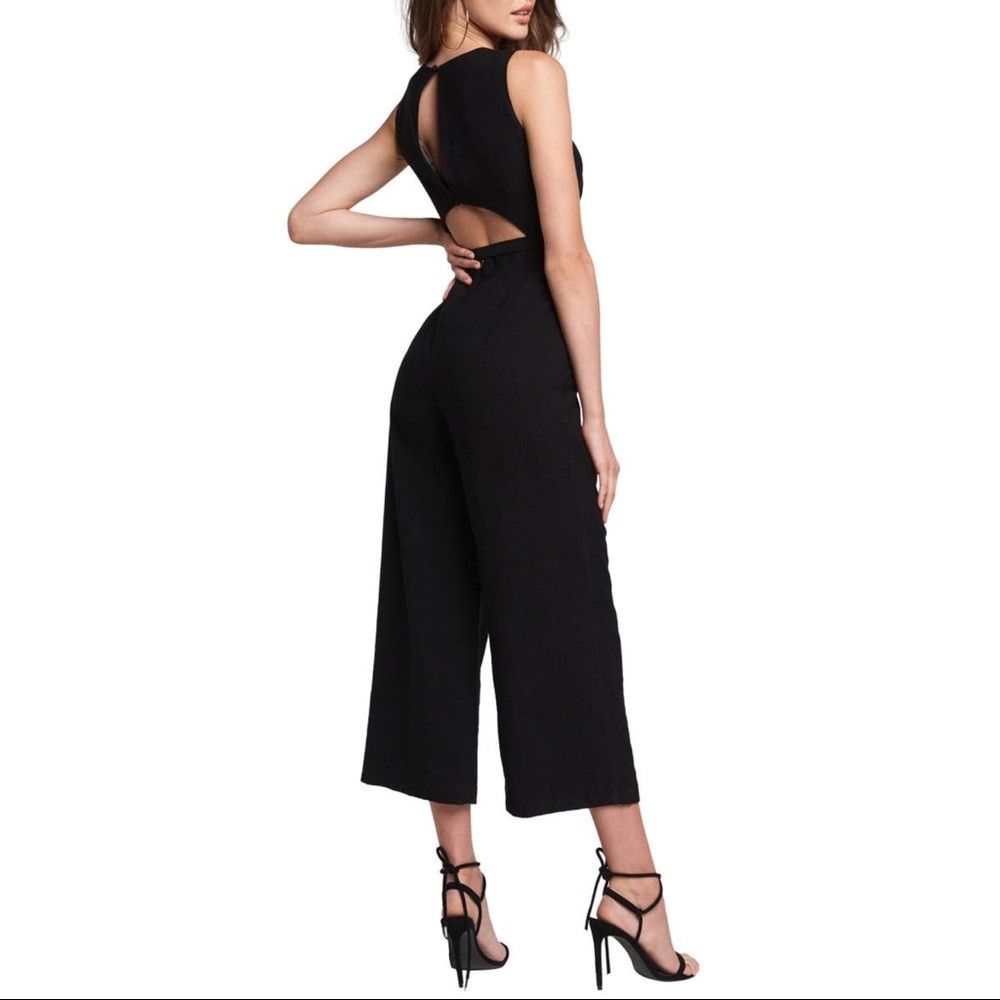 Other NWT New Bardot Belted Jumpsuit Black Size 6 Size 28" / US 6 / IT 42 - 2 Thumbnail