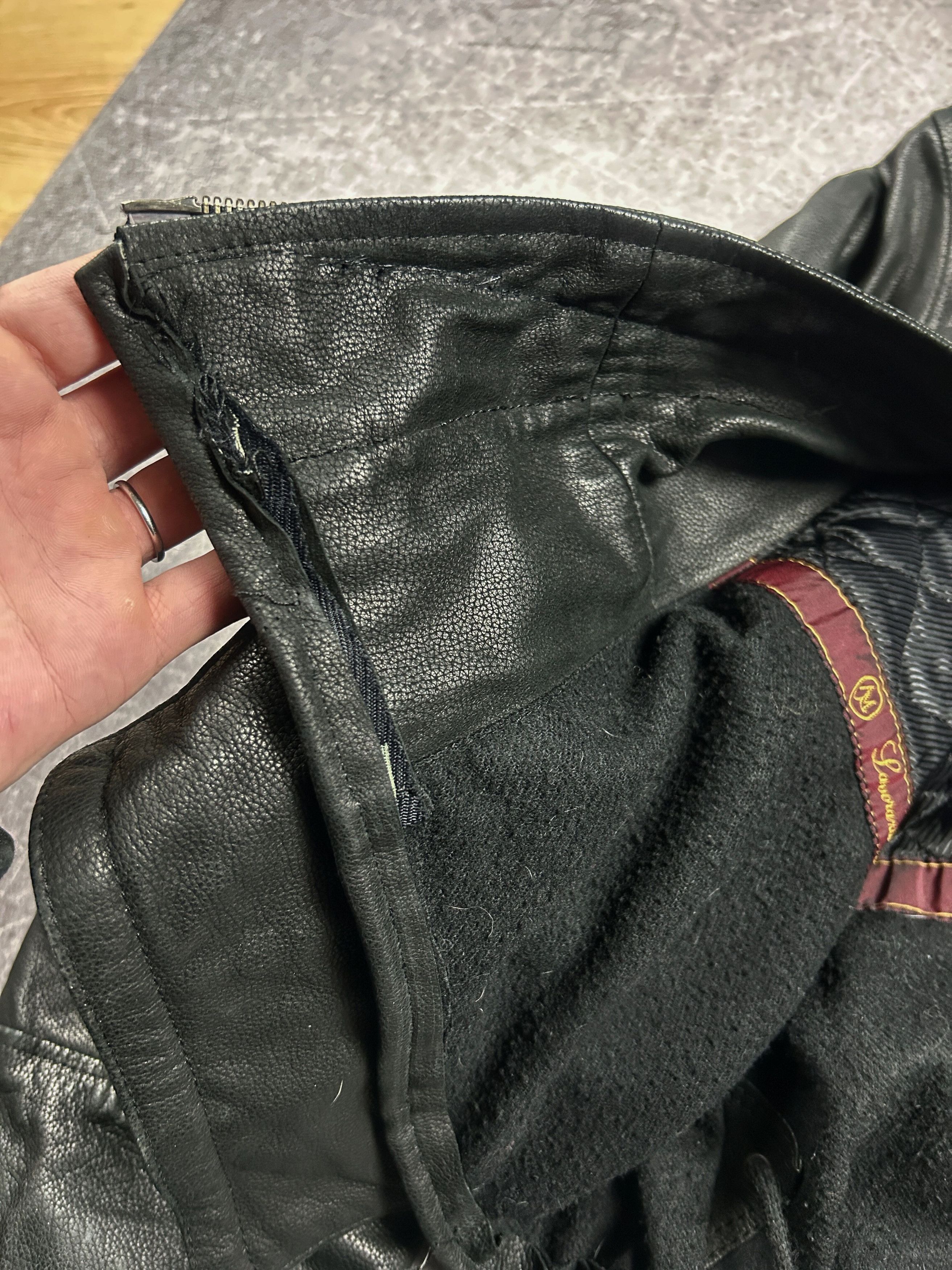 Hysteric Glamour VTG BALENCIAGA OPIUM CARTI STYLE CROPPED LEATHER JACKET Y2K Size US L / EU 52-54 / 3 - 23 Thumbnail