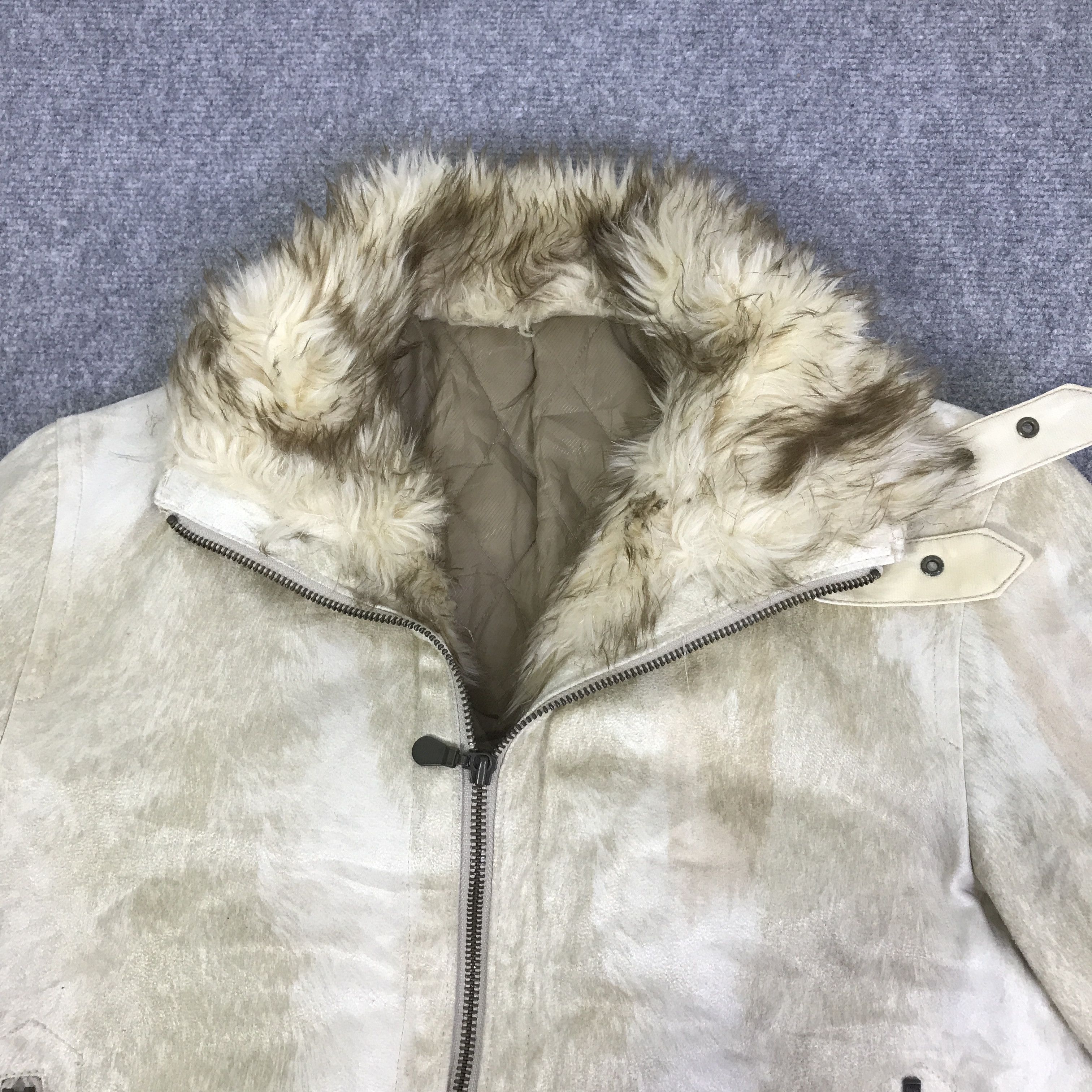 Tornado Mart TORNADO MART JAPAN FUR COLLAR JACKET K83B18 Size US L / EU 52-54 / 3 - 8 Thumbnail