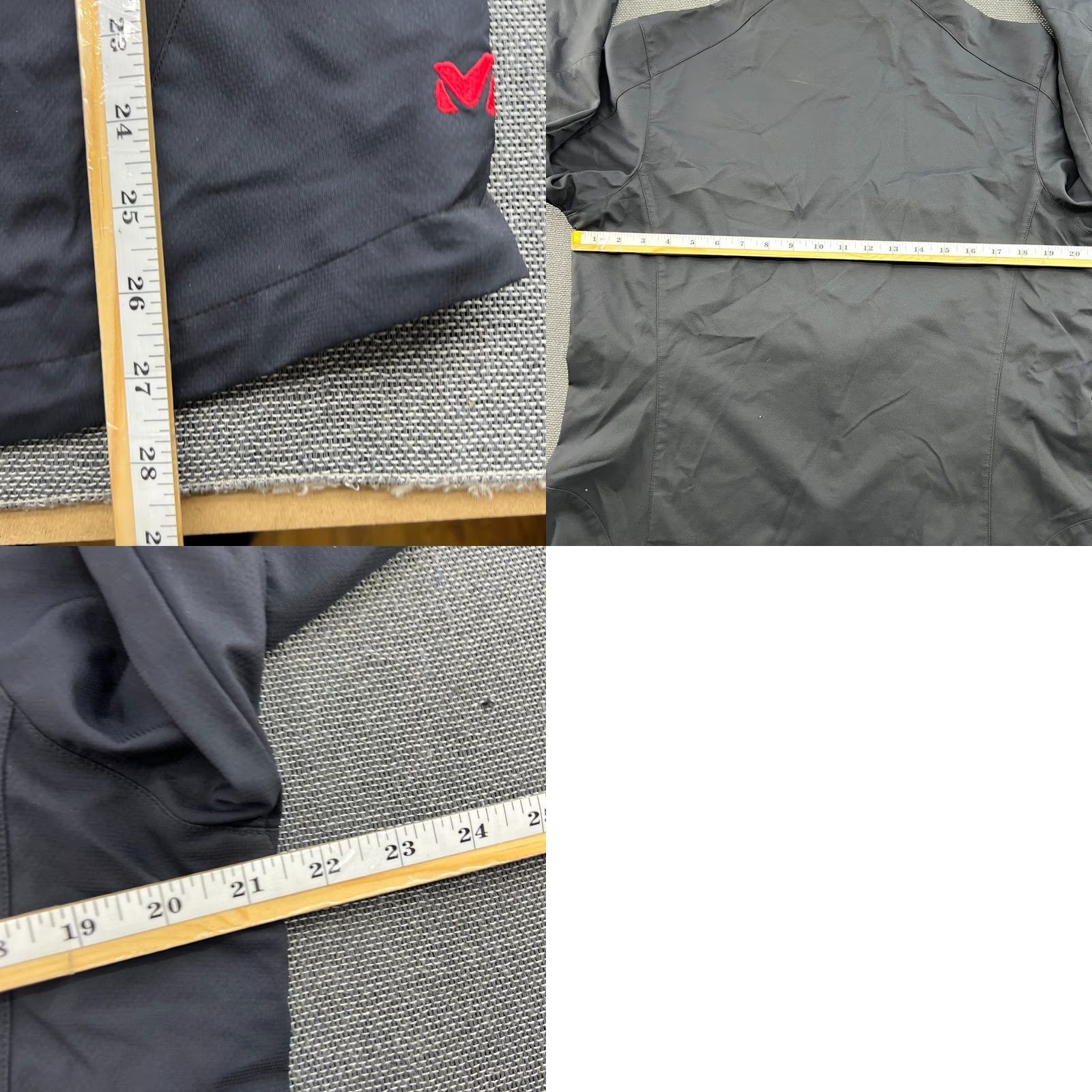 Vintage Millet Element Shield Jacket Womens XL Black Full Zip Pockets Outdoor Size XL / US 12-14 / IT 48-50 - 9 Thumbnail