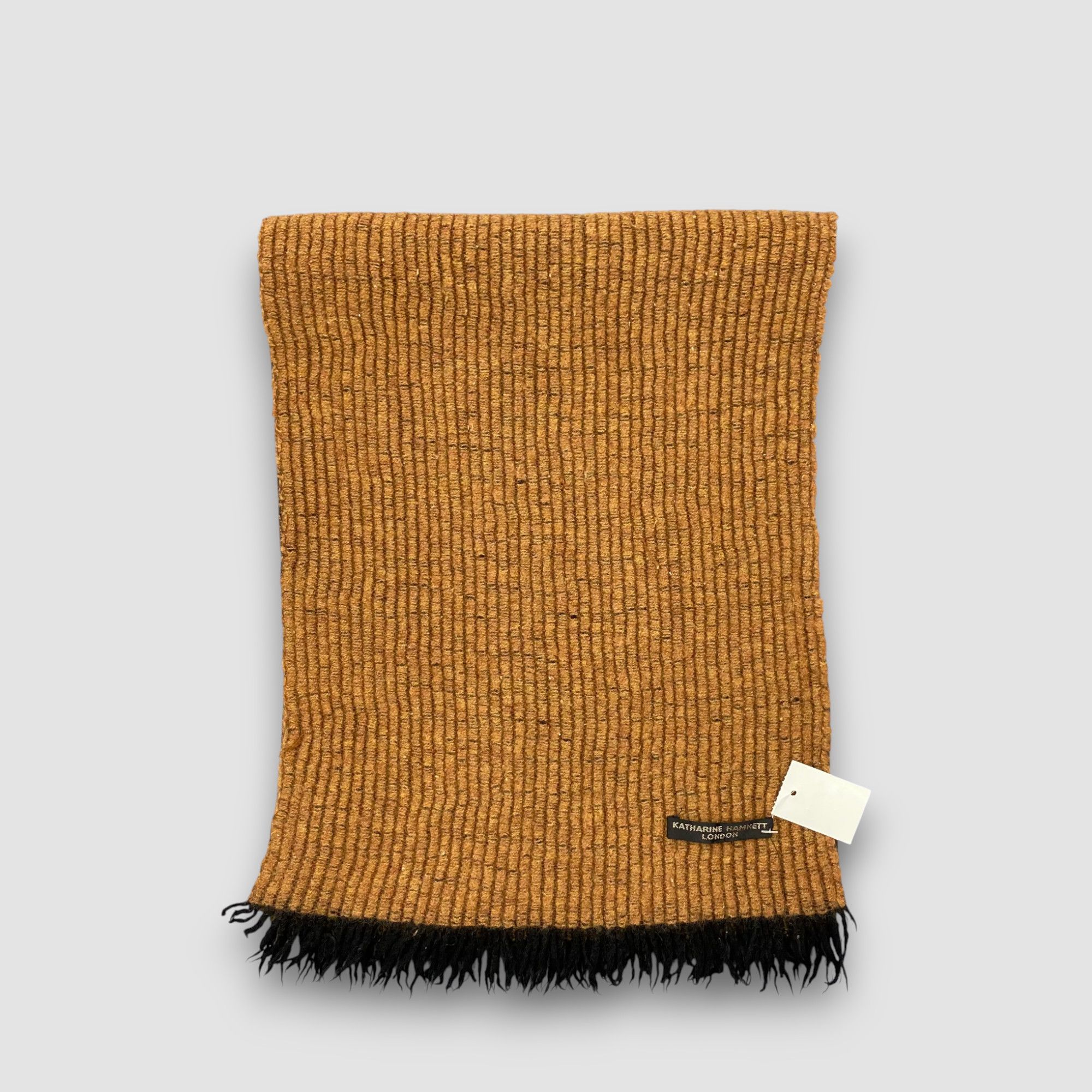 Katharine Hamnett London Vintage Katharine Hamnett London Scarf Muffler Wool Scarves Size ONE SIZE - 2 Thumbnail