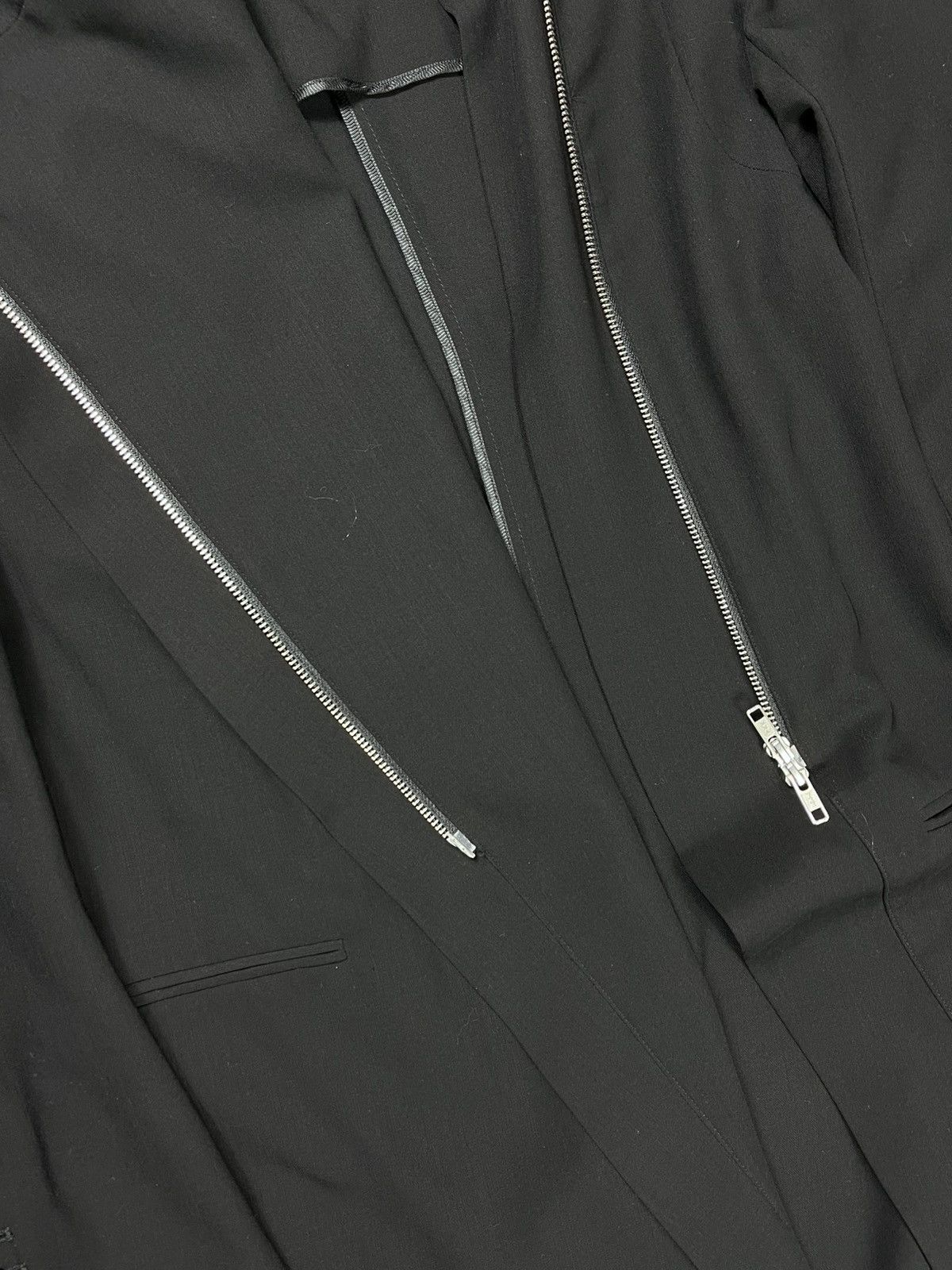 Ann Demeulemeester Ann Demeulemeester - Asymetric Light Coat Size US M / EU 48-50 / 2 - 5 Thumbnail