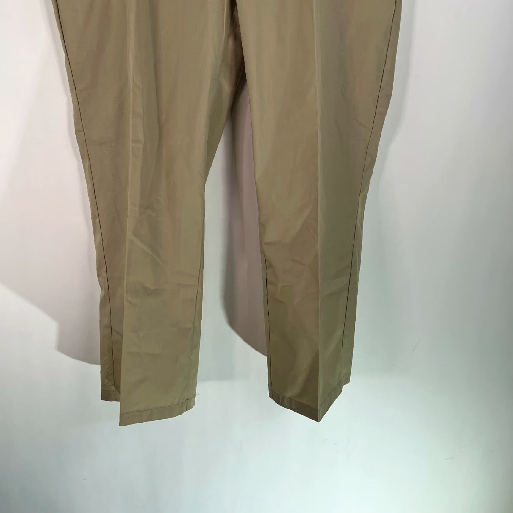 Sears Sears Mens Flat Front Full Fit Mid Rise Straight Khaki Dress Pants Size W42 L28 Size US 40 / EU 56 - 4 Thumbnail