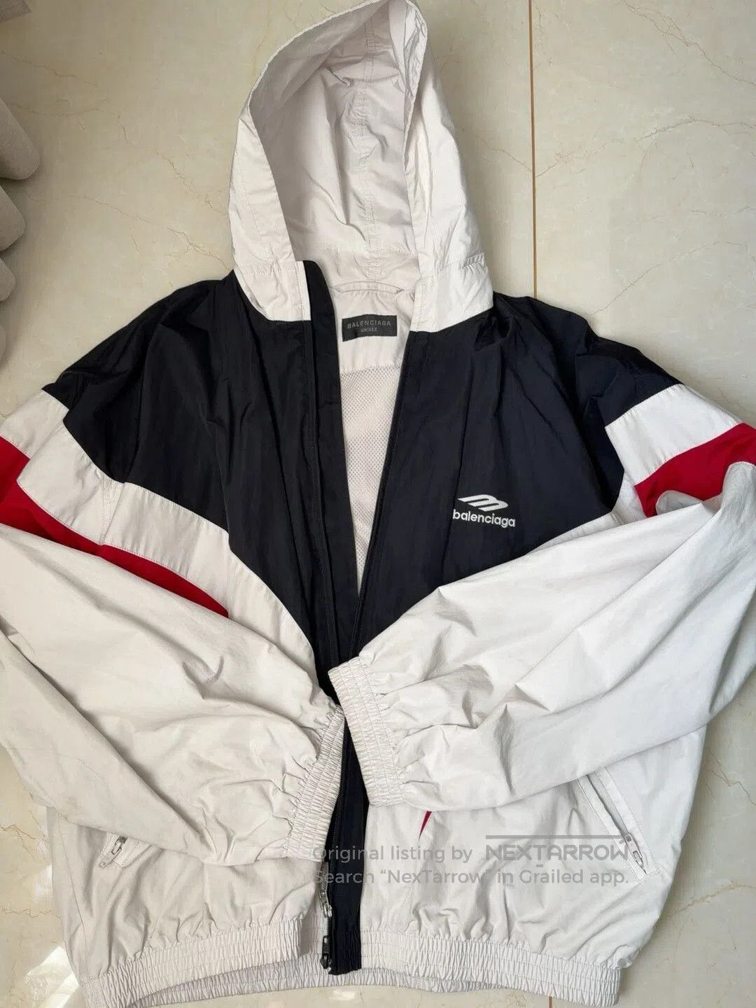 Balenciaga Balenciaga Color Block Hooded Jacket Size S. Size US S / EU 44-46 / 1 - 1 Thumbnail