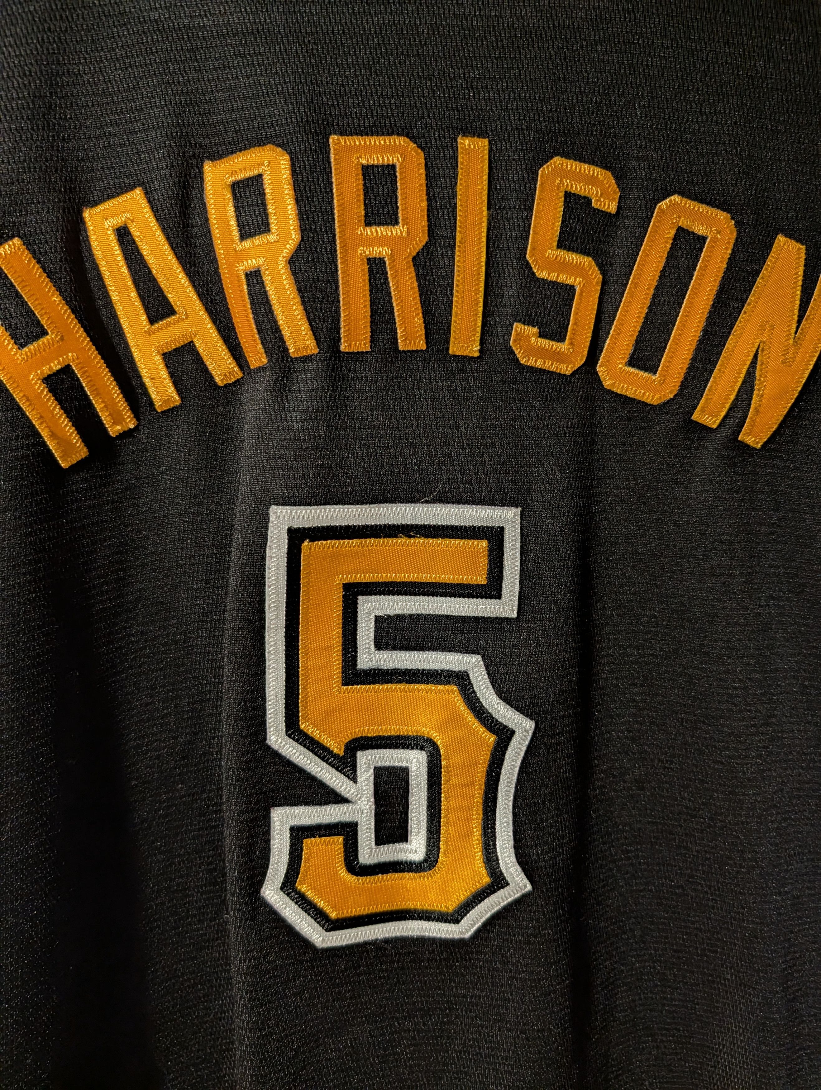 MLB Majestic Josh Harrison Pittsburgh Pirates Jersey Youth 10/12 Size US M / EU 48-50 / 2 - 7 Thumbnail