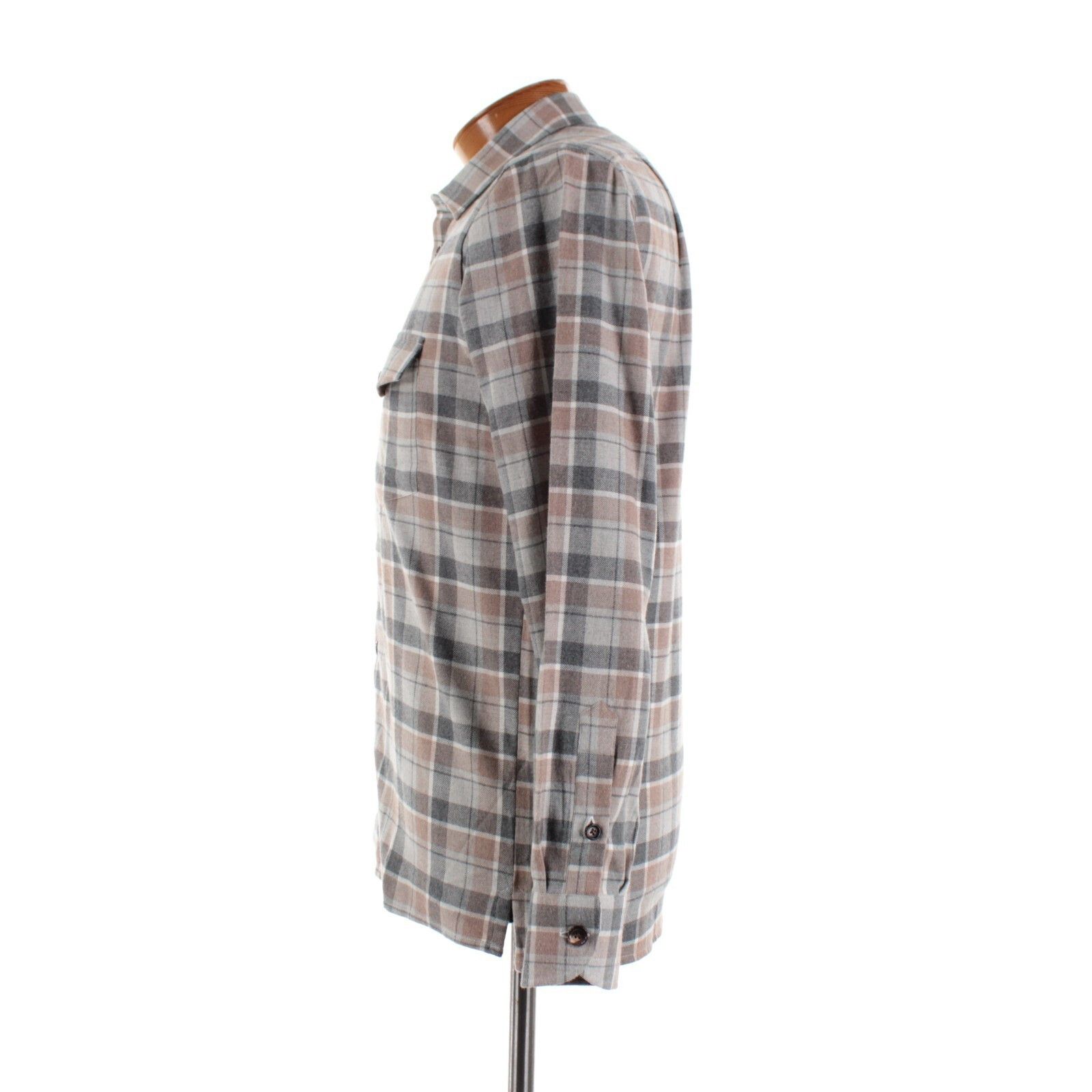 Luciano Barbera Luciano Barbera Overshirt Size S US In Gray Cotton Size US S / EU 44-46 / 1 - 4 Thumbnail