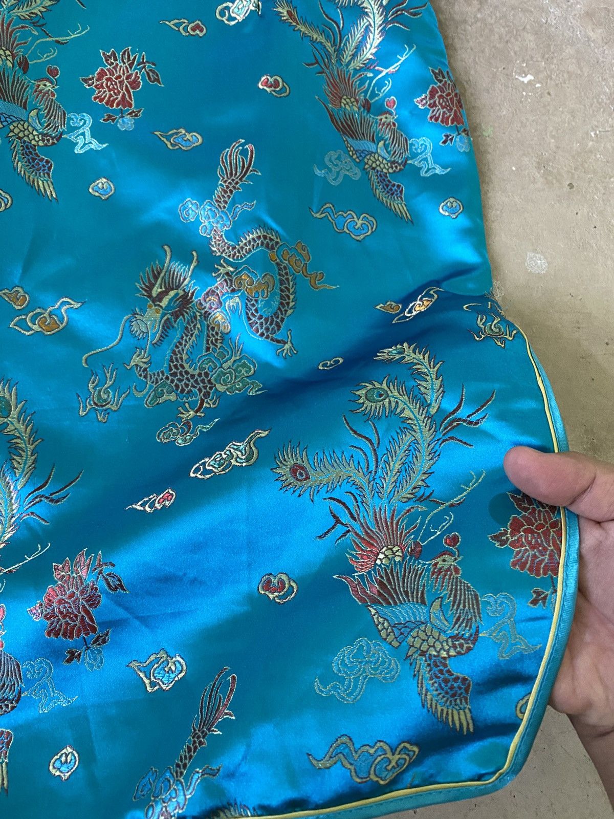 Chinese Laundry Vintage Chinese Cheongsam Silk Dress Size S / US 4 / IT 40 - 4 Thumbnail