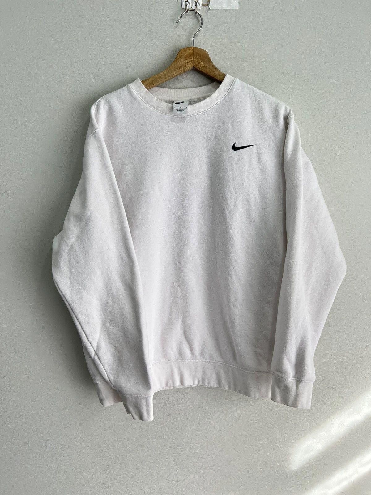 Nike Vintage Y2K Nike Sweater Sweatshirt swoosh check Size US L / EU 52-54 / 3 - 1 Thumbnail