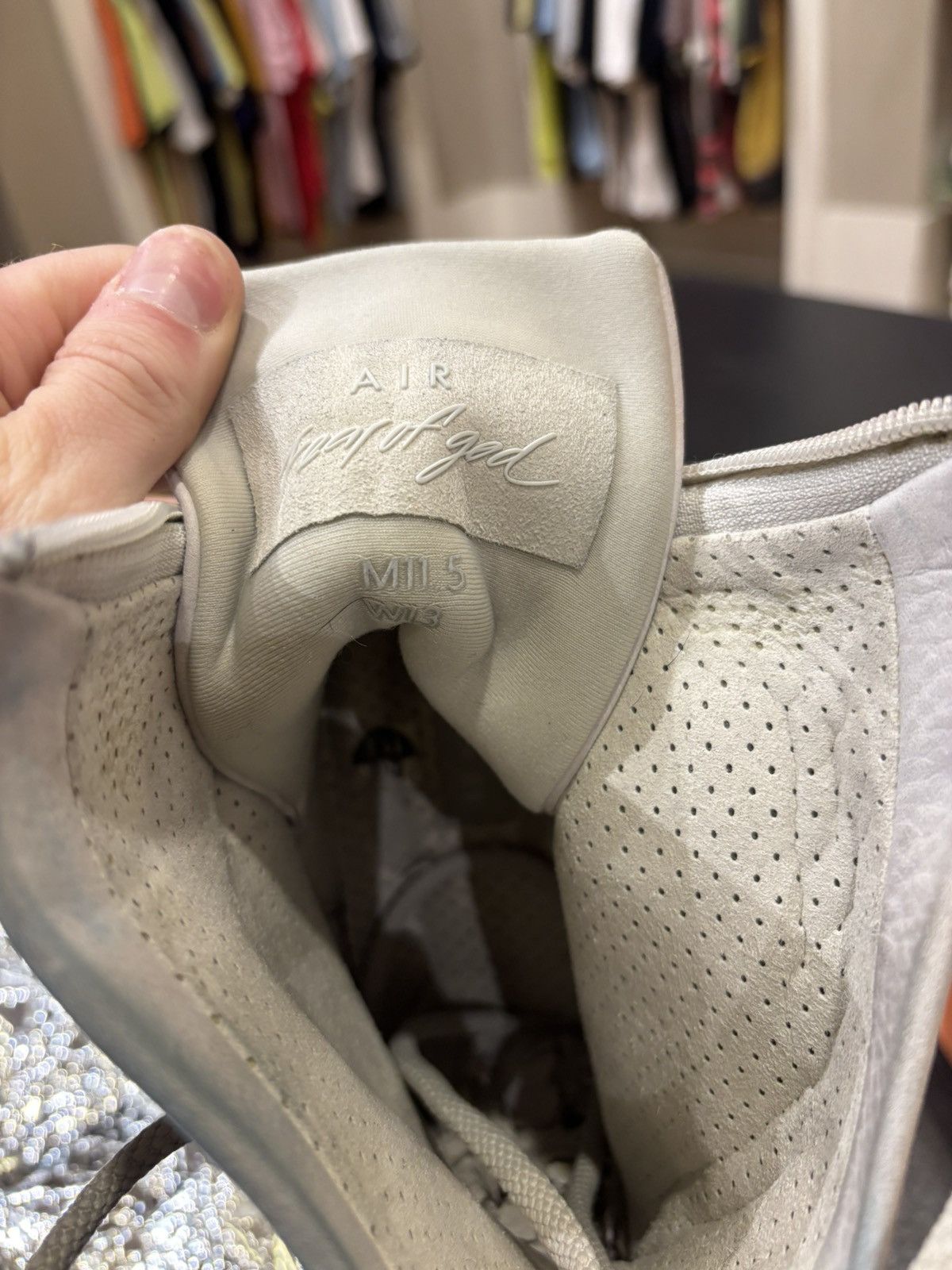 Fear of God × Nike Nike Air Fear Of God 1 Size US 11.5 / EU 44-45 - 6 Thumbnail