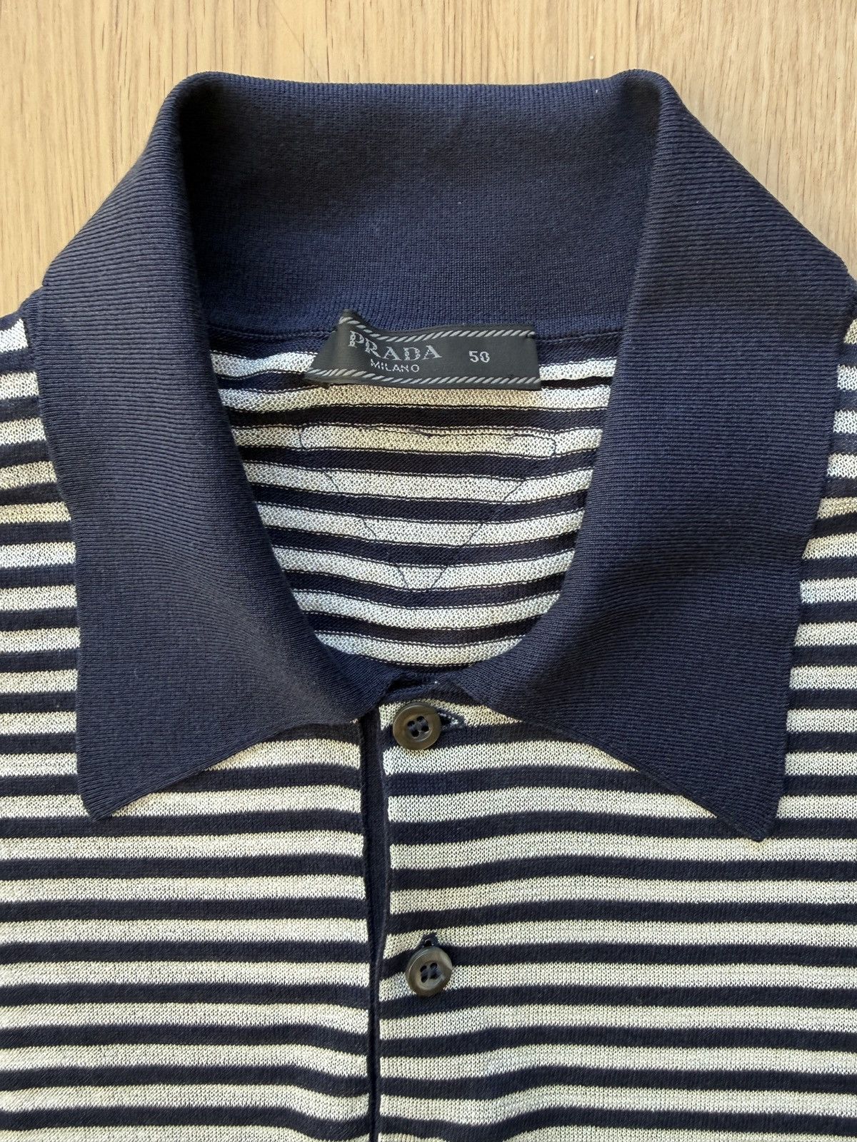 Prada NEW 2022 Prada Oversized Polo Size US M / EU 48-50 / 2 - 2 Thumbnail