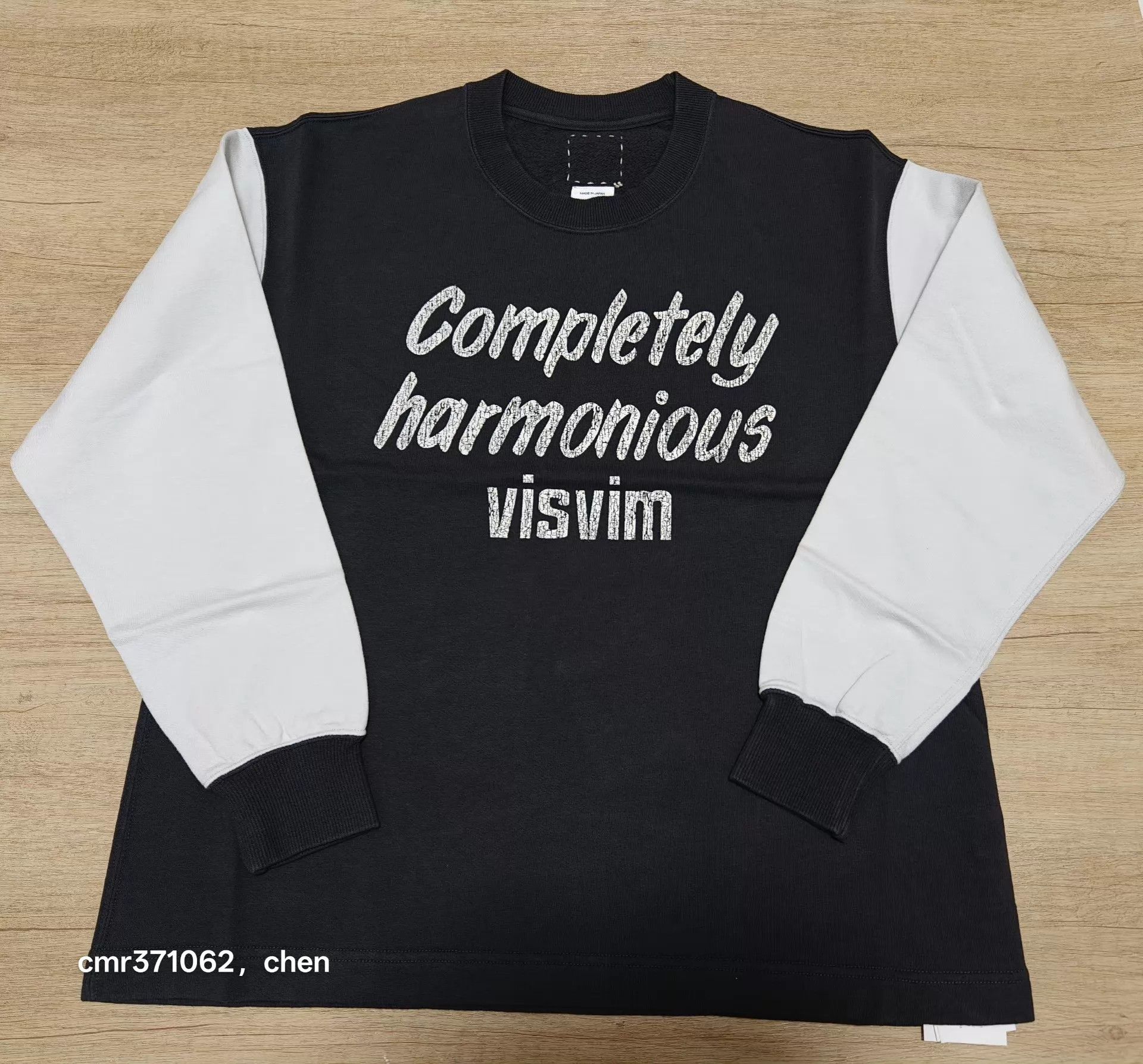 Visvim new VISVIM 26SS JUMBO TEE L/S DMGD FIL Excl Charcoal/Blue1 Size US S / EU 44-46 / 1 - 1 Thumbnail