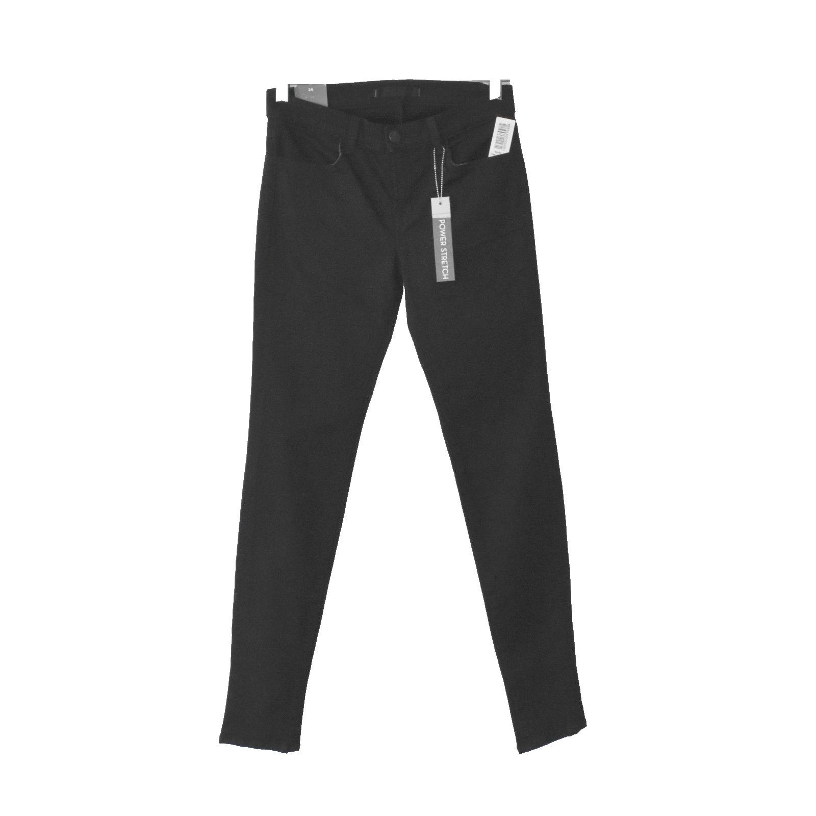 J Brand NWT J BRAND Black Super Skinny Mid Rise Long Jeans Size 26 Size 27" / US 4 / IT 40 - 1 Thumbnail