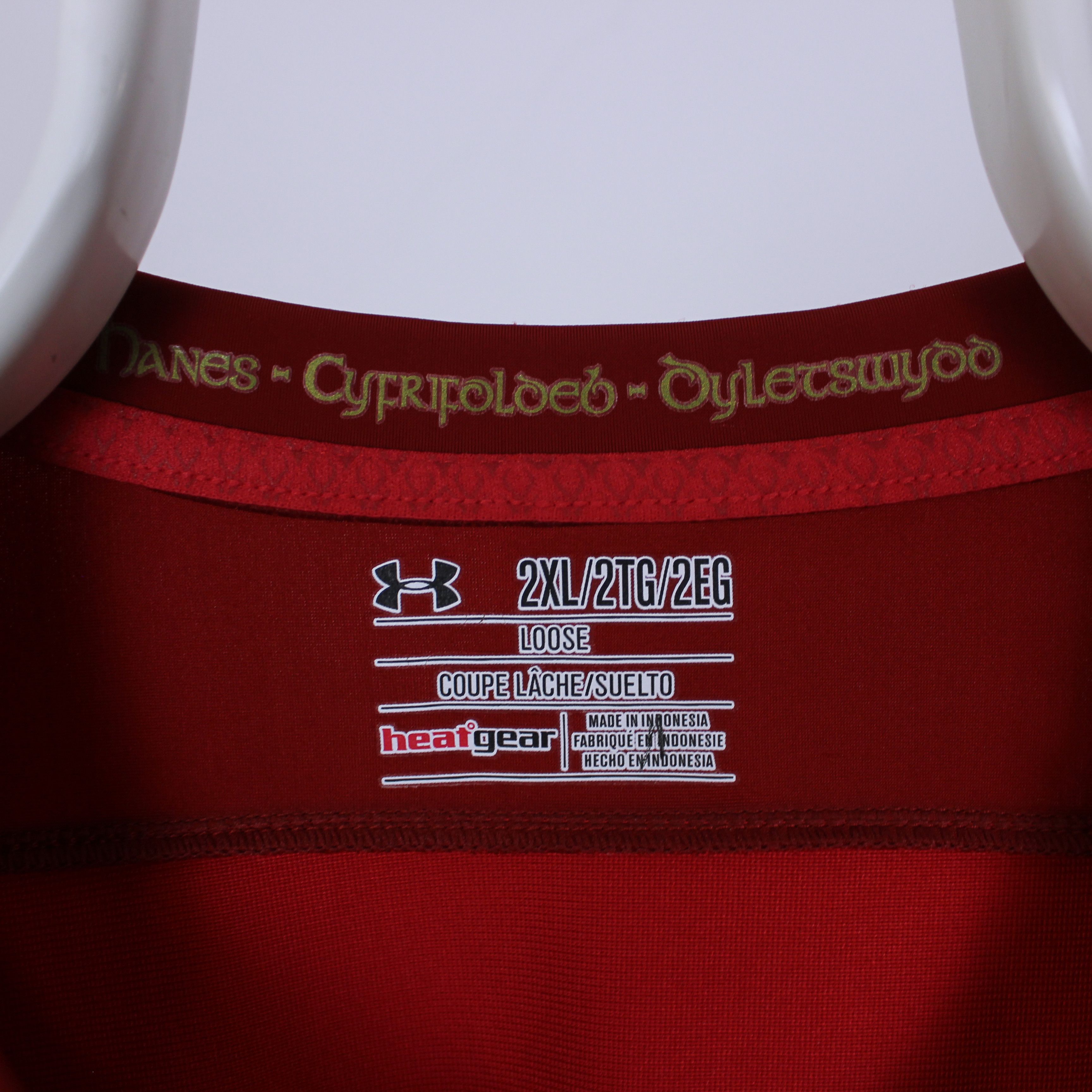 Under Armour Under Armour jersey Wales Rugby WRU 2015 2016 Size US XXL / EU 58 / 5 - 3 Thumbnail