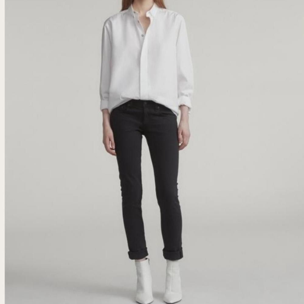 Rag & Bone Rag & Bone Women's Dre Low-Rise Slim Boyfriend Jeans 27 Size 27" / US 4 / IT 40 - 1 Thumbnail