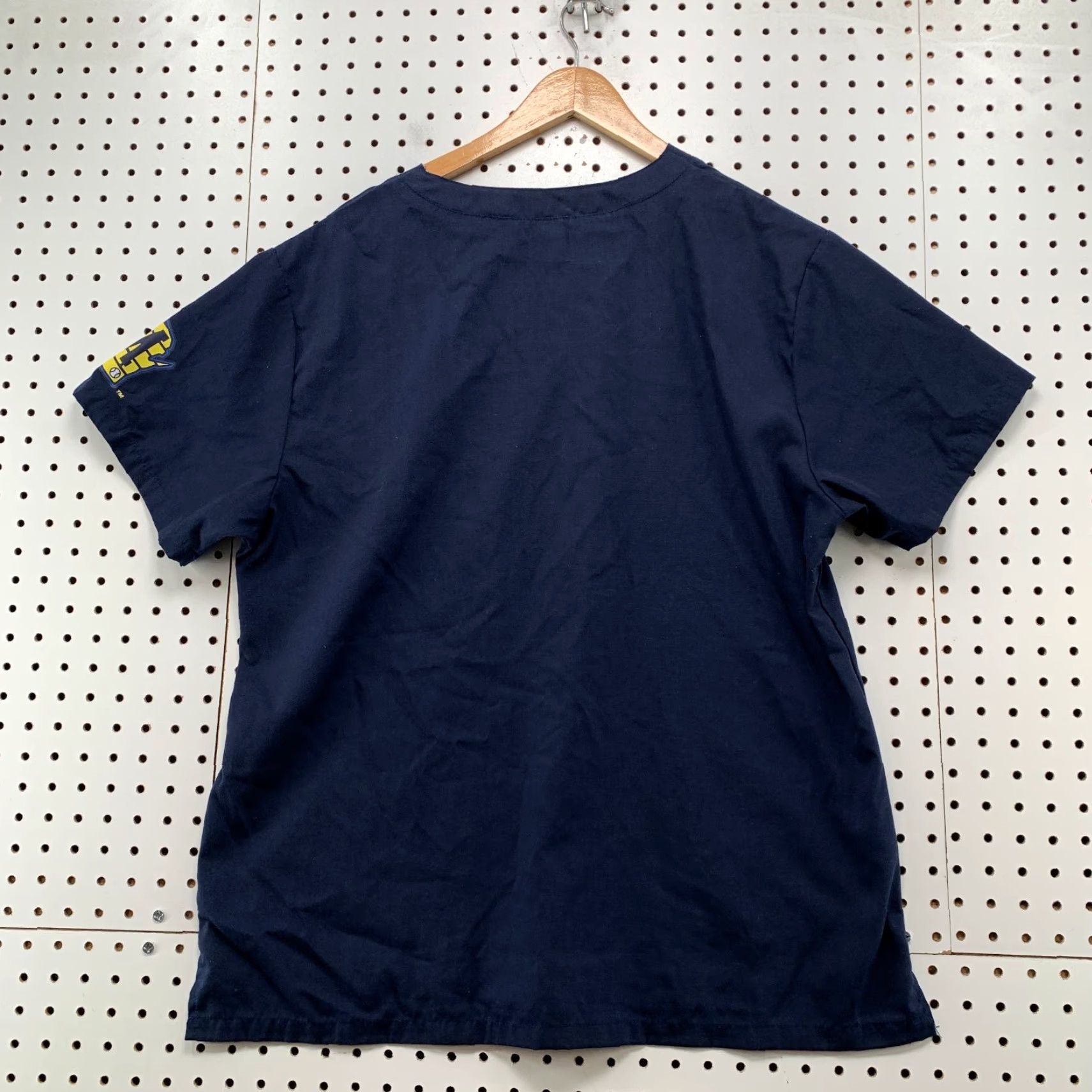 MLB VINTAGE Milwaukee Brewers Medical Scrubs Mens Large Navy Blue MLB Size US L / EU 52-54 / 3 - 2 Thumbnail