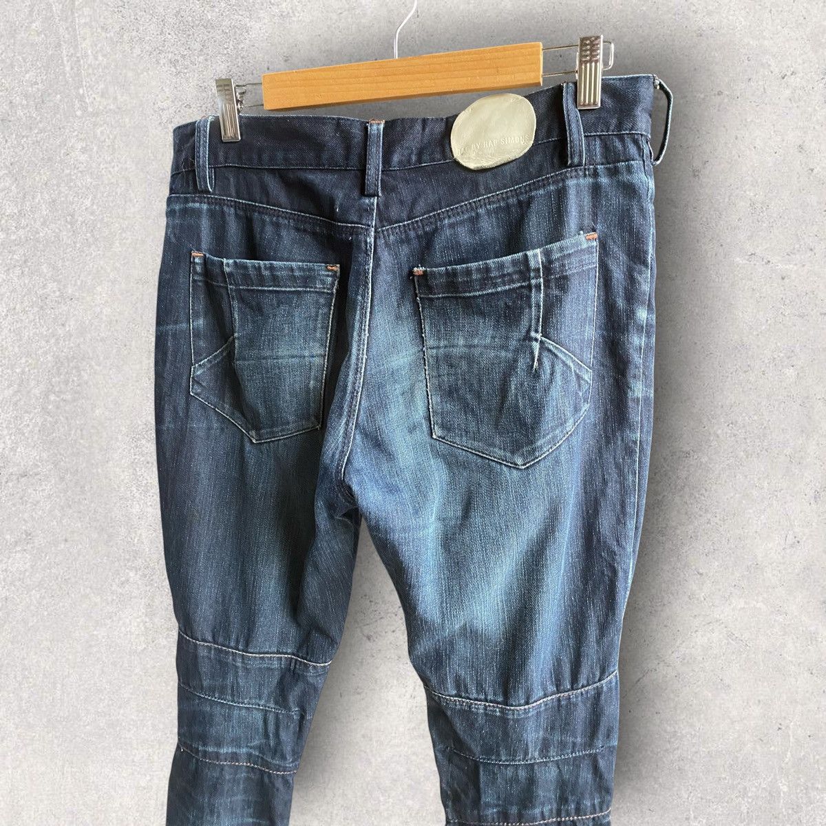 Raf Simons Raf By Raf Simons Denim Biker Jeans Size US 32 / EU 48 - 9 Thumbnail