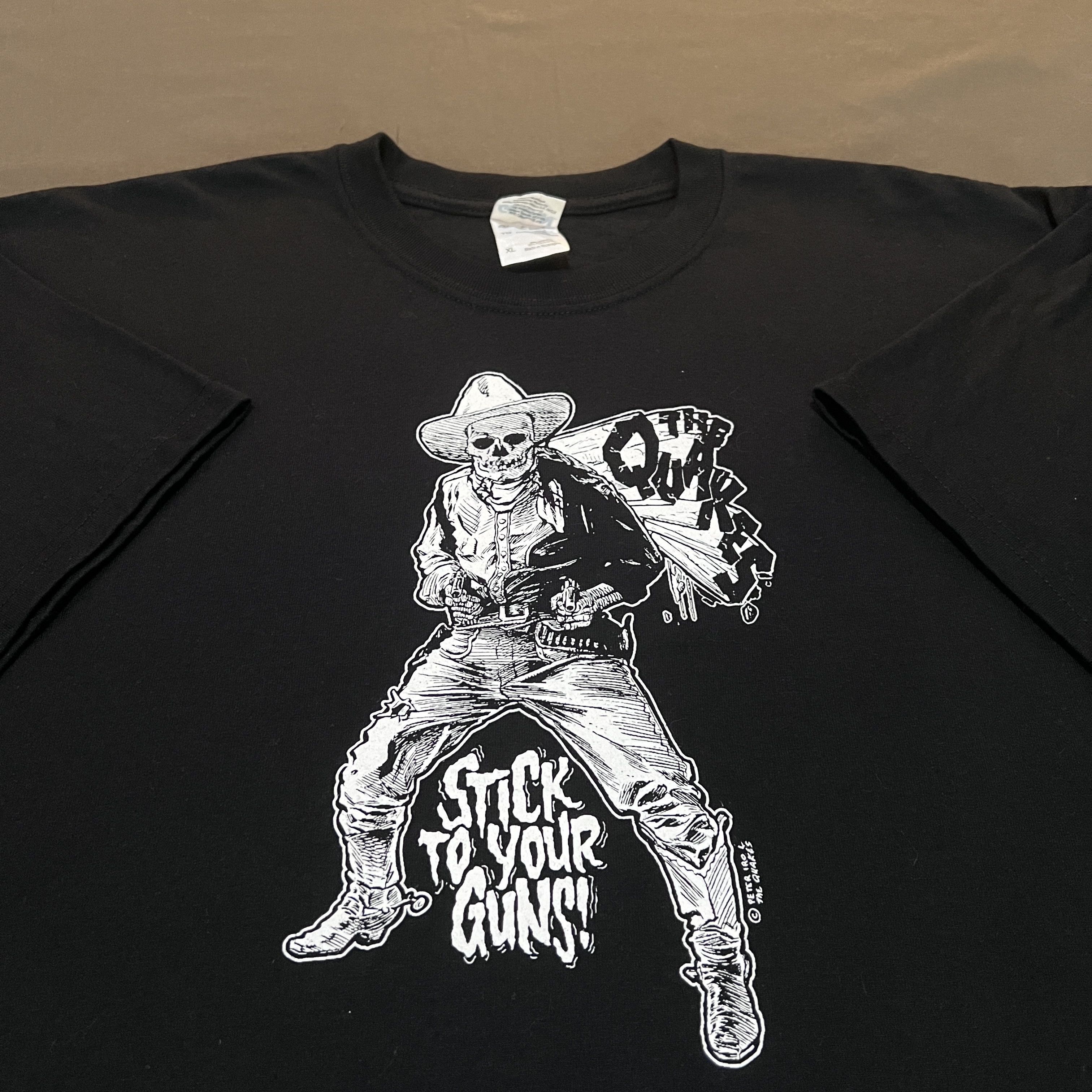 Band Tees × Vintage Vintage Y2K The Quakes band Tee XL Psychobilly Punk Size US XL / EU 56 / 4 - 1 Thumbnail