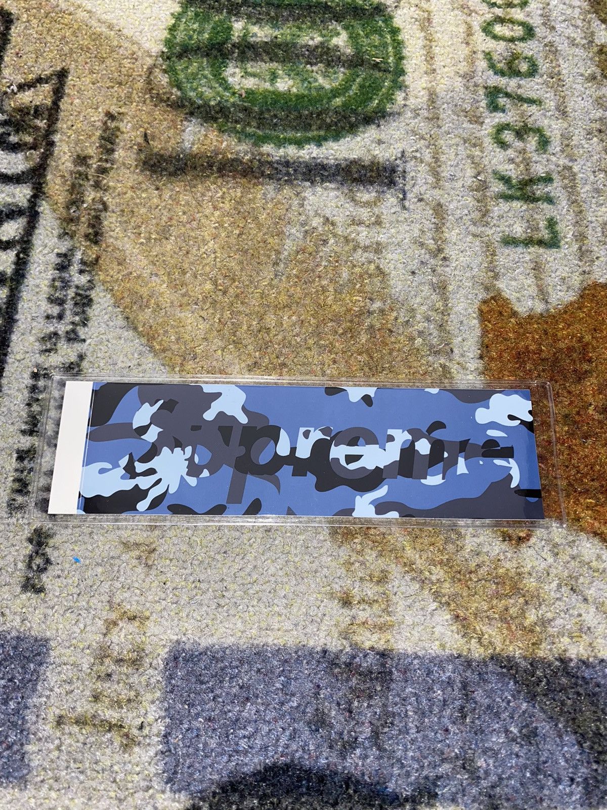 Supreme Supreme Camouflage Box Logo Sticker Size ONE SIZE - 1 Thumbnail