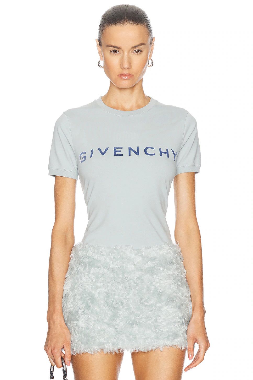Givenchy o1srvl11e0326 Short Sleeve T-Shirt in Grey Size XL / US 12-14 / IT 48-50 - 1 Thumbnail