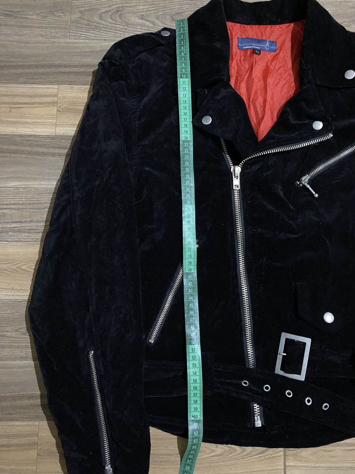 If Six Was Nine JAPANESE BRAND SUGGESTION BIKERS PUNK GOTHIC JACKET Size US L / EU 52-54 / 3 - 11 Thumbnail